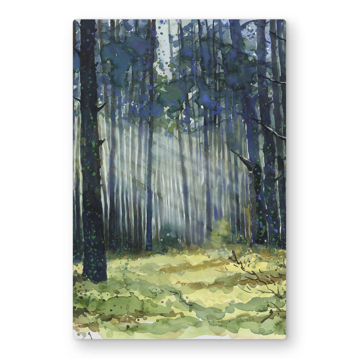 C1MP2030BN67UI 20 x 30 in. Glow - Landscapes Living Room Metal Print Wall Art for Home Decor