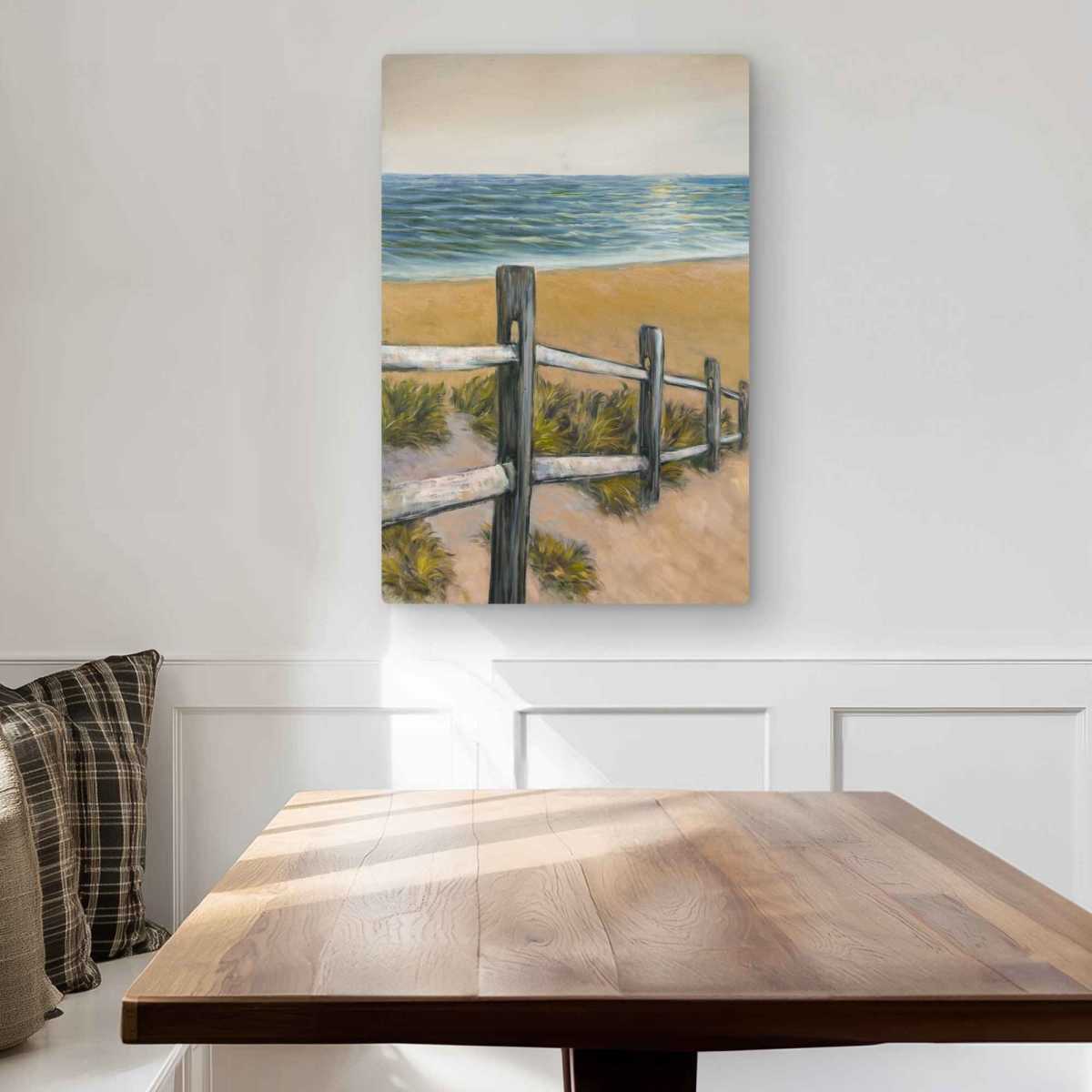 C1MP20301UB7LJ 20 x 30 in. Quiet Seaside - Contemporary Metal Print Wall Art - Home Artwork