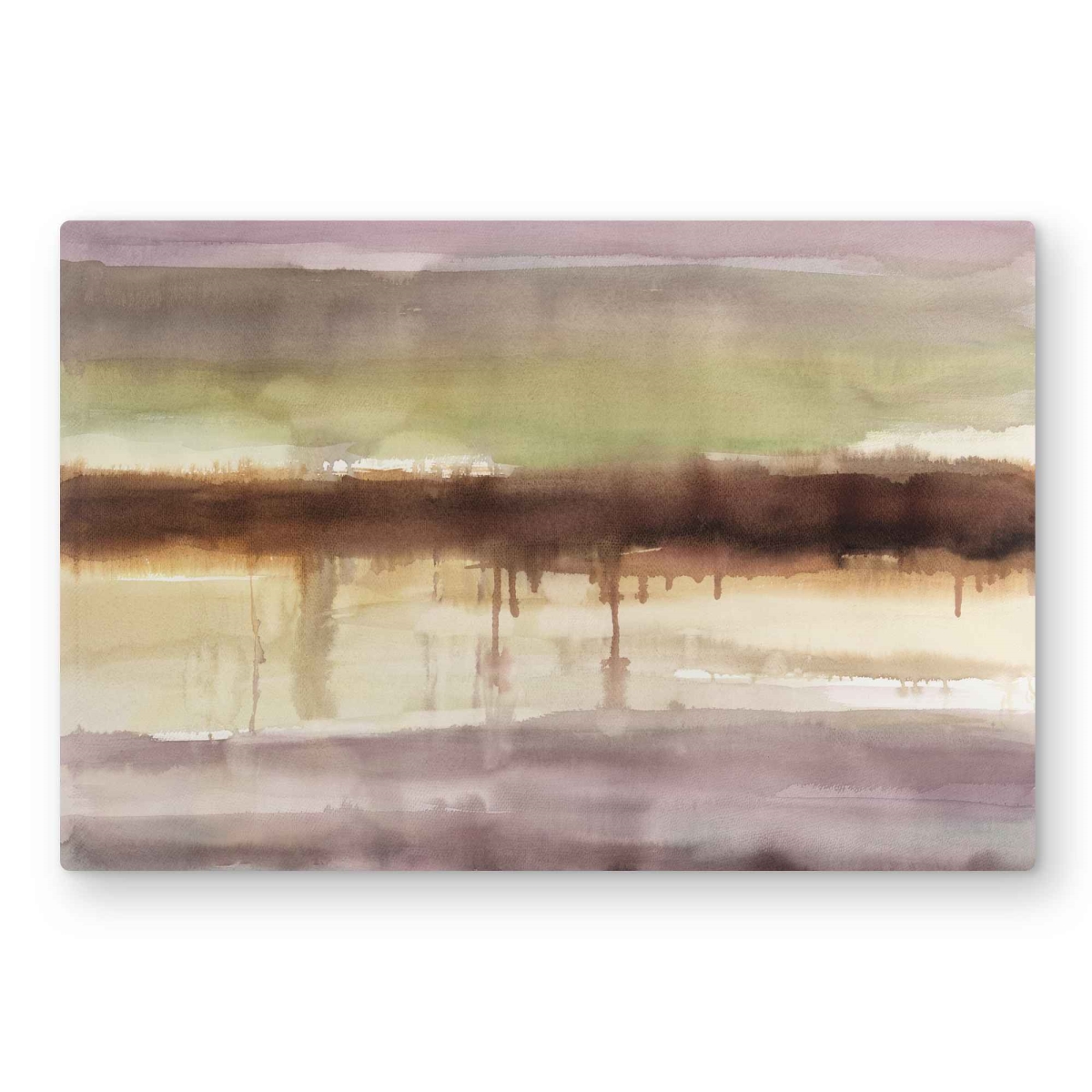 C1MP2030I0DV4M 20 x 30 in. Stripes - Abstract Illustrative Metal Print Wall Art for Home Decor