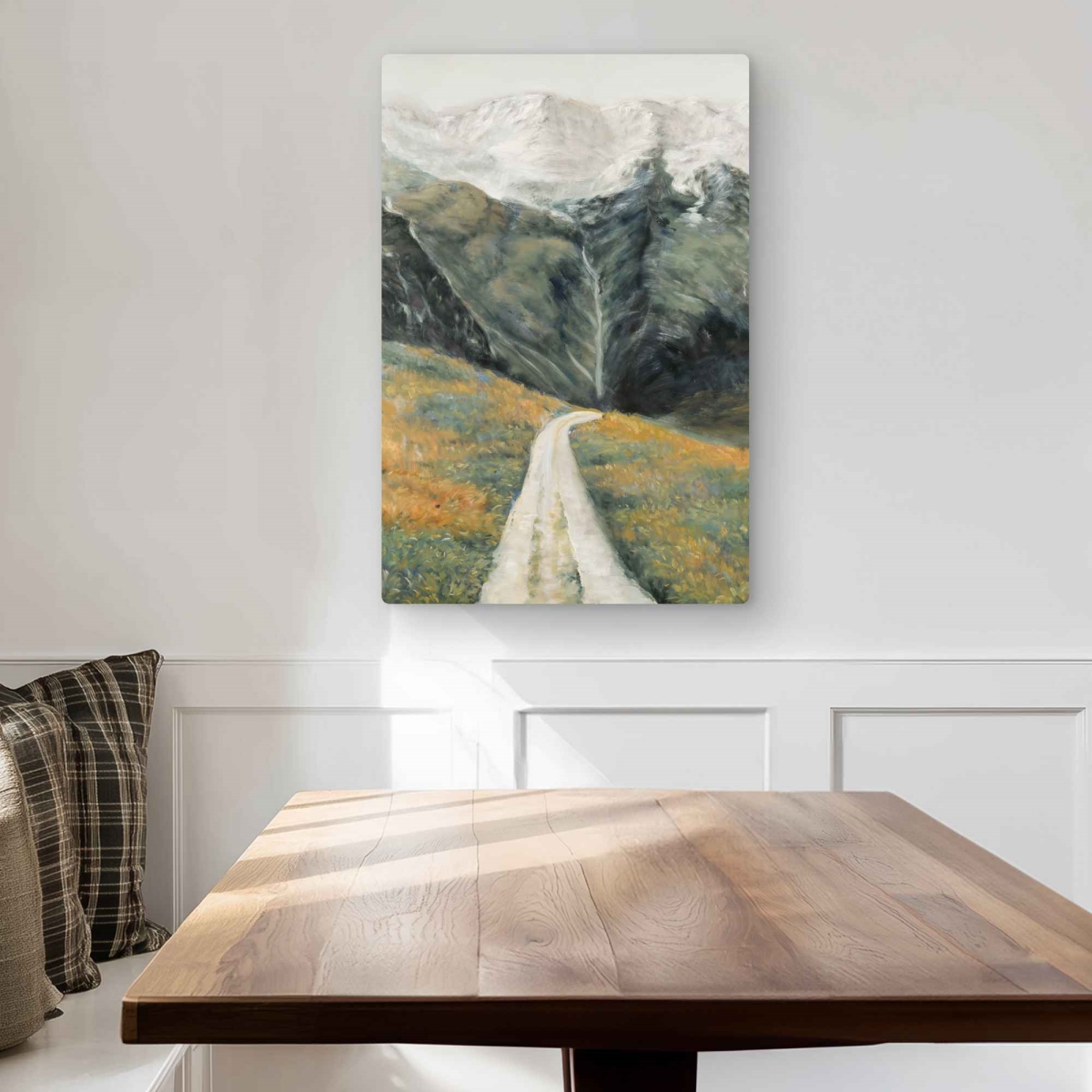 C1MP2030GTYMVM 20 x 30 in. Mountainous Landscape - Metal Print Wall Art - Stunning Views