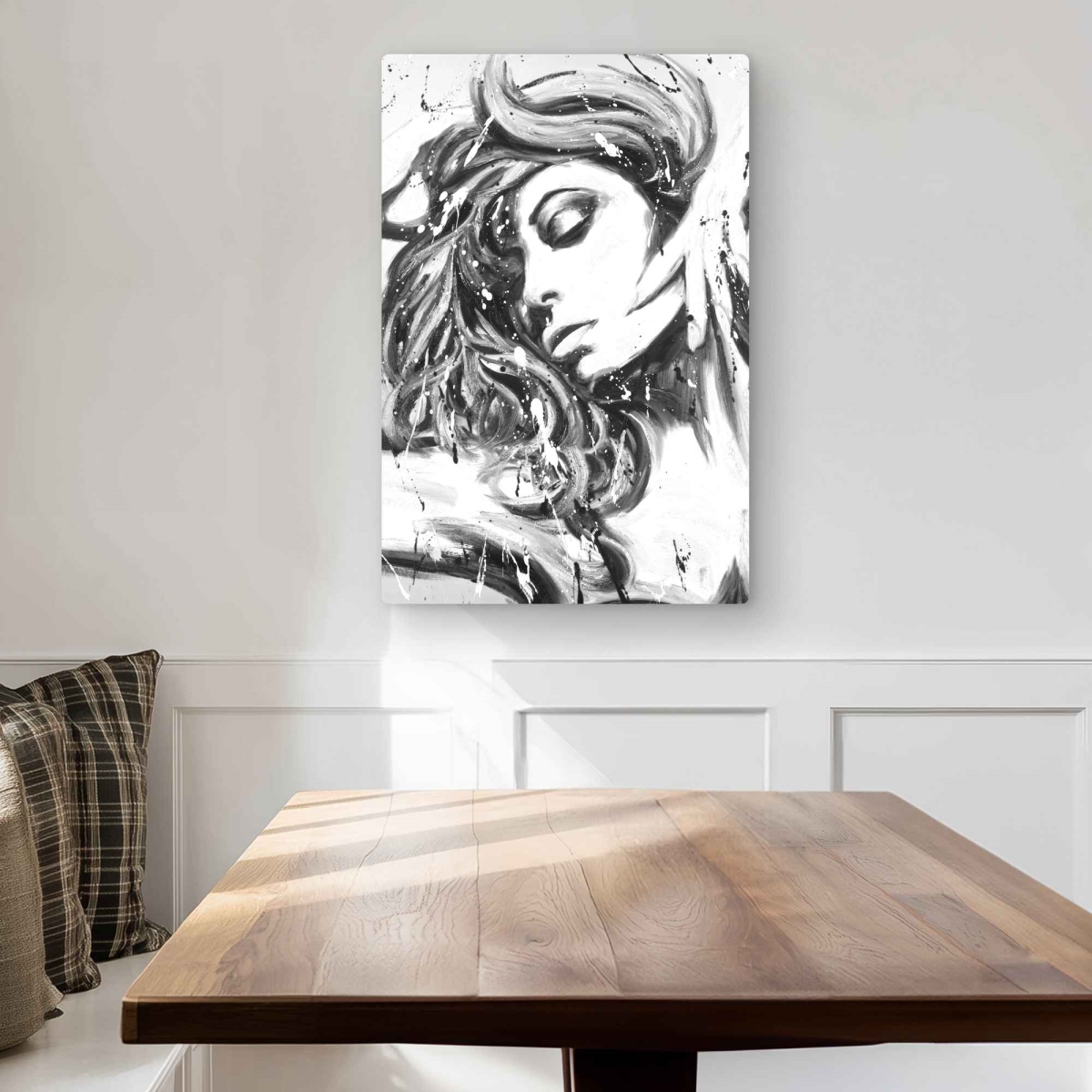 C1MP2030UZF8OZ 20 x 30 in. Dance All Night - Contemporary Metal Print Wall Art for Bedroom Decor