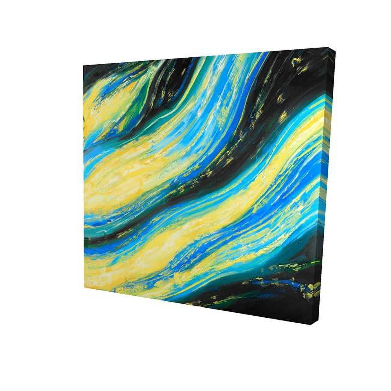 12 x 12 in. Liquid Magic Wave-Print on Canvas
