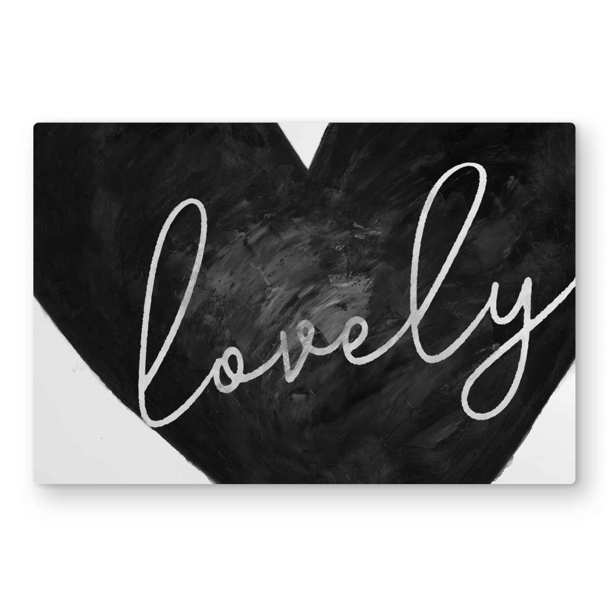 C1MP2030EQ34RH 20 x 30 in. Lovely - White Shapes Metal Print Wall Art for Stylish Home Decor