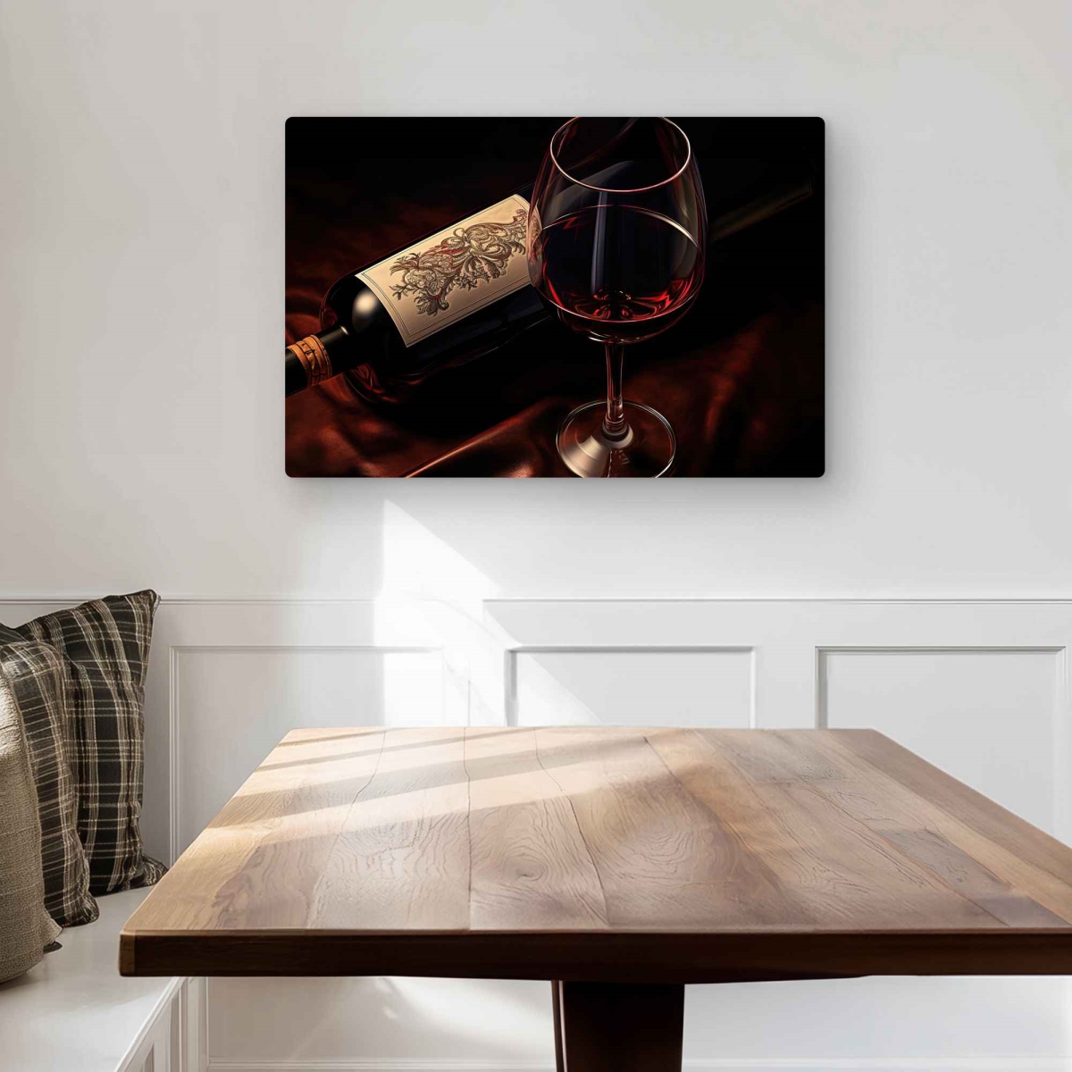 C1MP2030L20BVS 20 x 30 in. Distinguished - Contemporary Pink Metal Print Wall Art for Home Decor