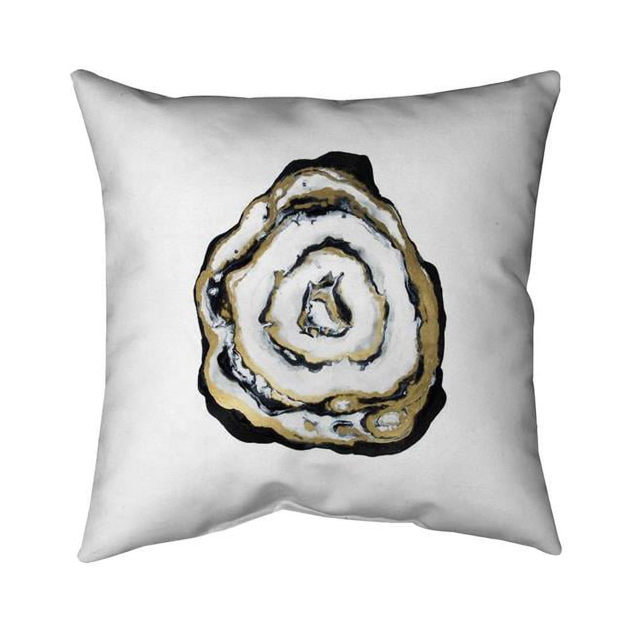 18 x 18 in. Golden Agate-Double Sided Print Indoor Pillow
