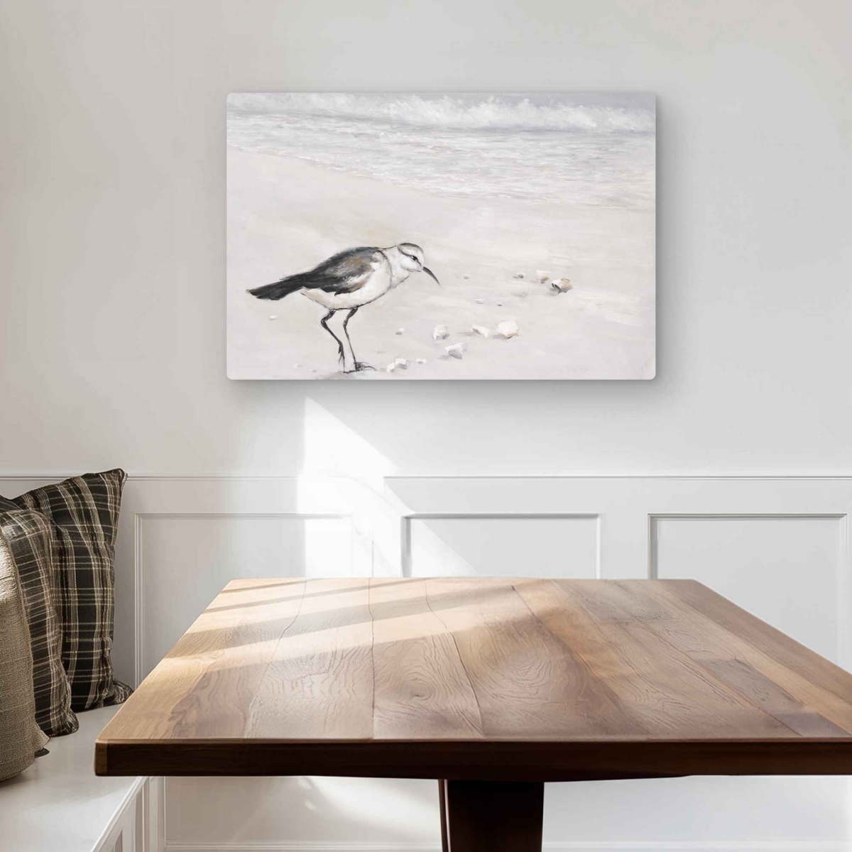 C1MP20306JRHOT 20 x 30 in. Semipalmated Sandpiper Metal Print Wall Art - Animals Bathroom Decor