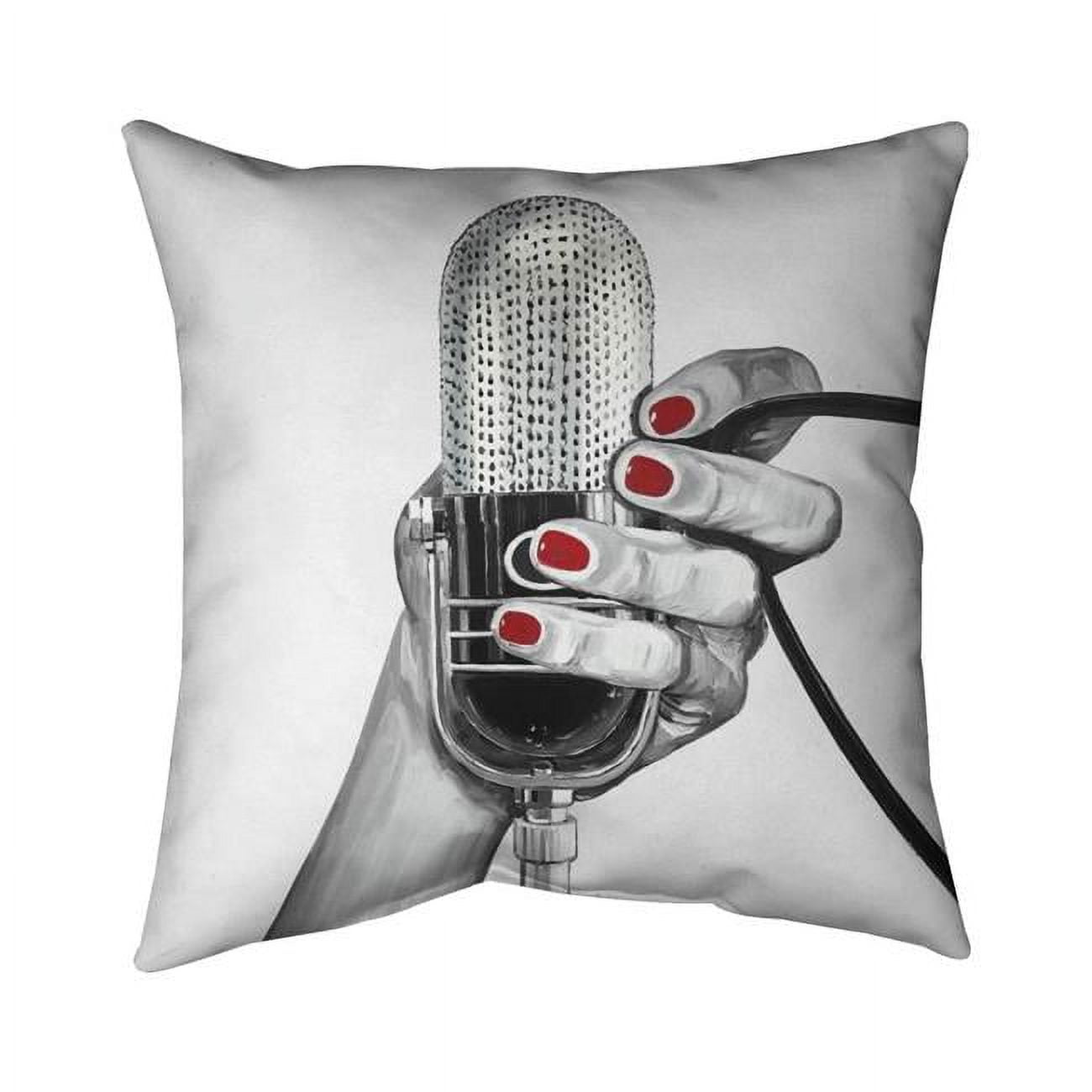 18 x 18 in. Sing Your Life-Double Sided Print Indoor Pillow