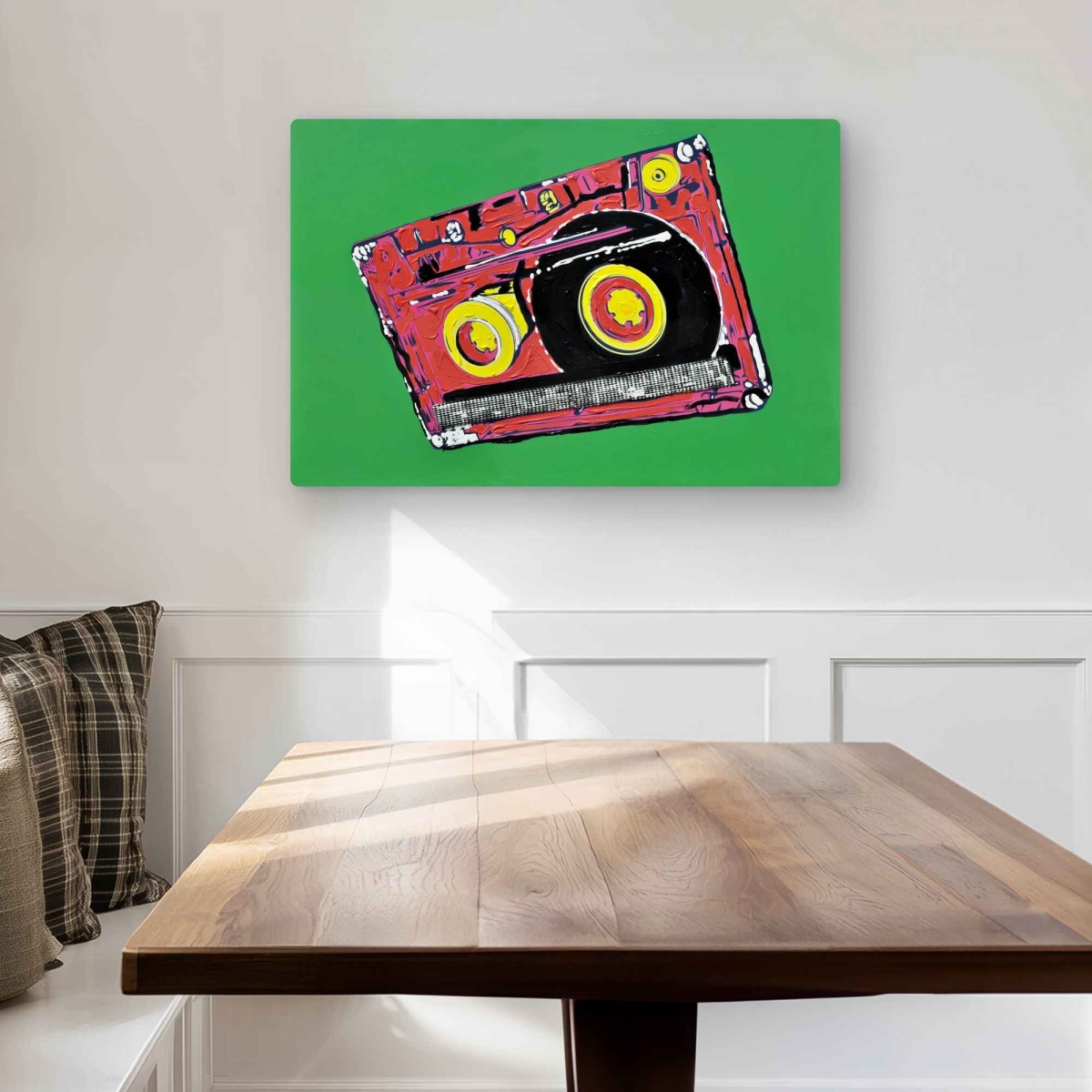 C1MP2030JI49SH 20 x 30 in. Tape Player - Metal Print Living Room Decor Wall Art - Home Art