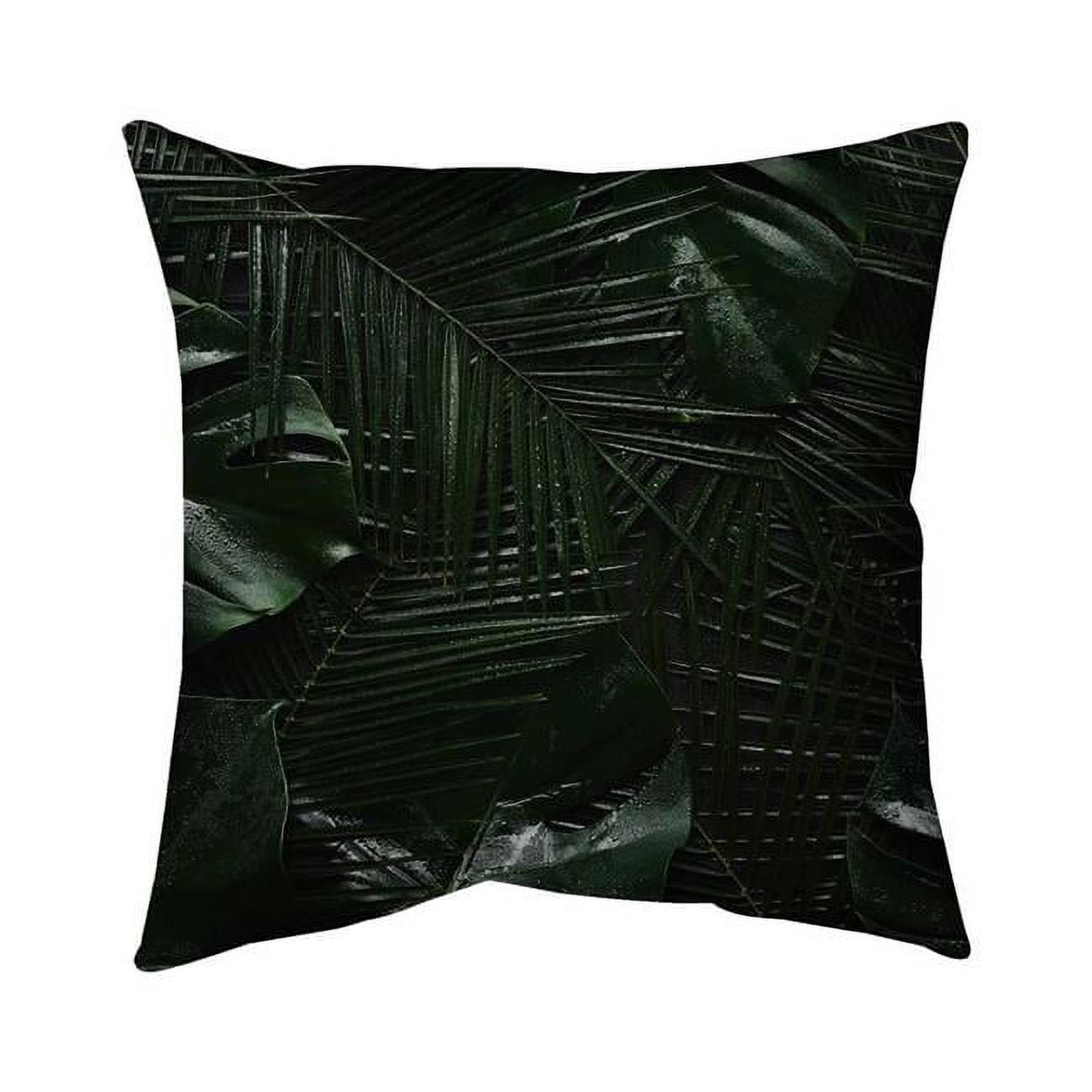 18 x 18 in. Tropical Jungle-Double Sided Print Indoor Pillow