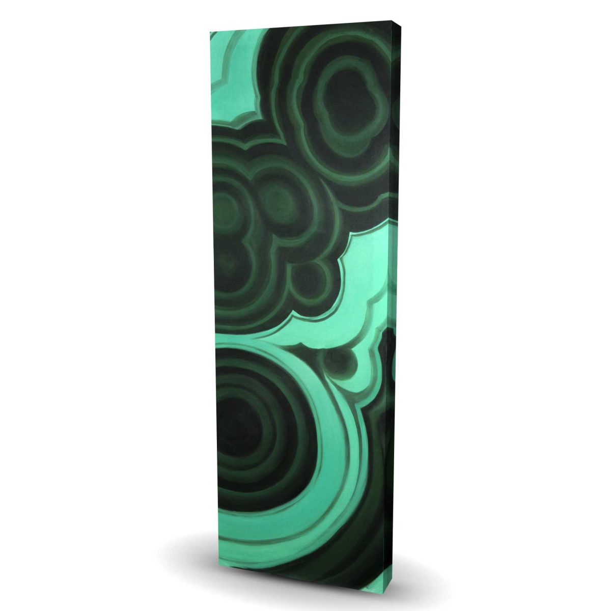 C1RC2060RRUPI5 20 x 60 in. Malachite Stone - Bedroom Canvas for Home Decor