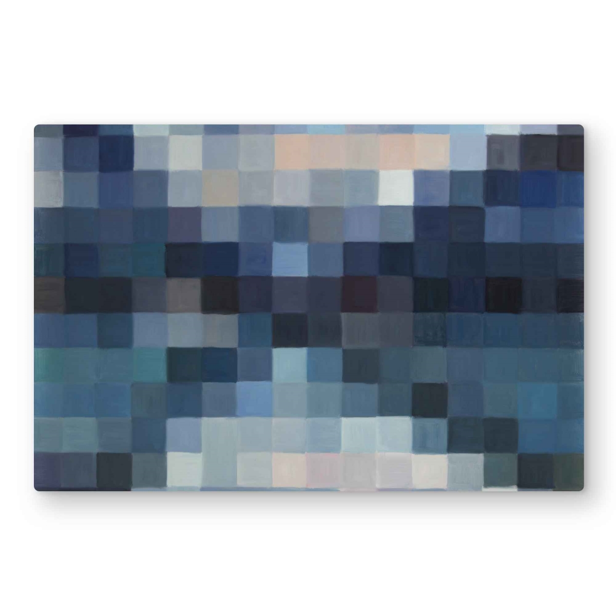 C1MP20308U1YN8 20 x 30 in. Pixelated Mountainous Landscape - Metal Print Wall Art for Home Decor