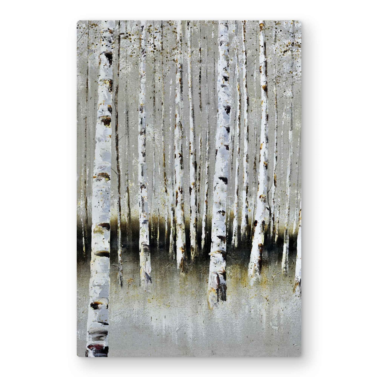 C1MP2030ATF4XI 20 x 30 in. Winter Forest Landscape Wall Art - Contemporary Office Metal Print