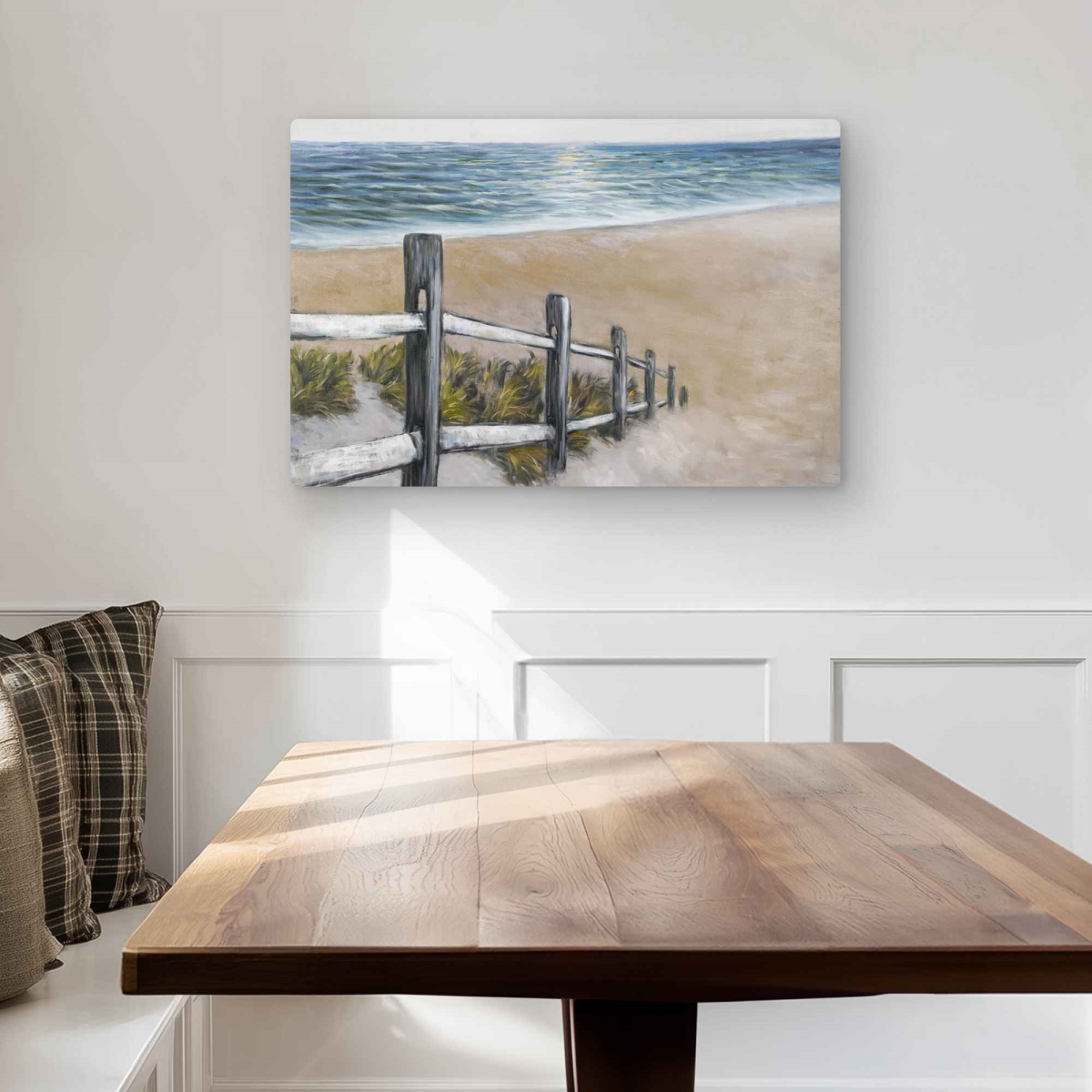 C1MP2030AXE0Y2 20 x 30 in. Soft Seaside - Marine Bathroom Metal Print Wall Art for Home Decor