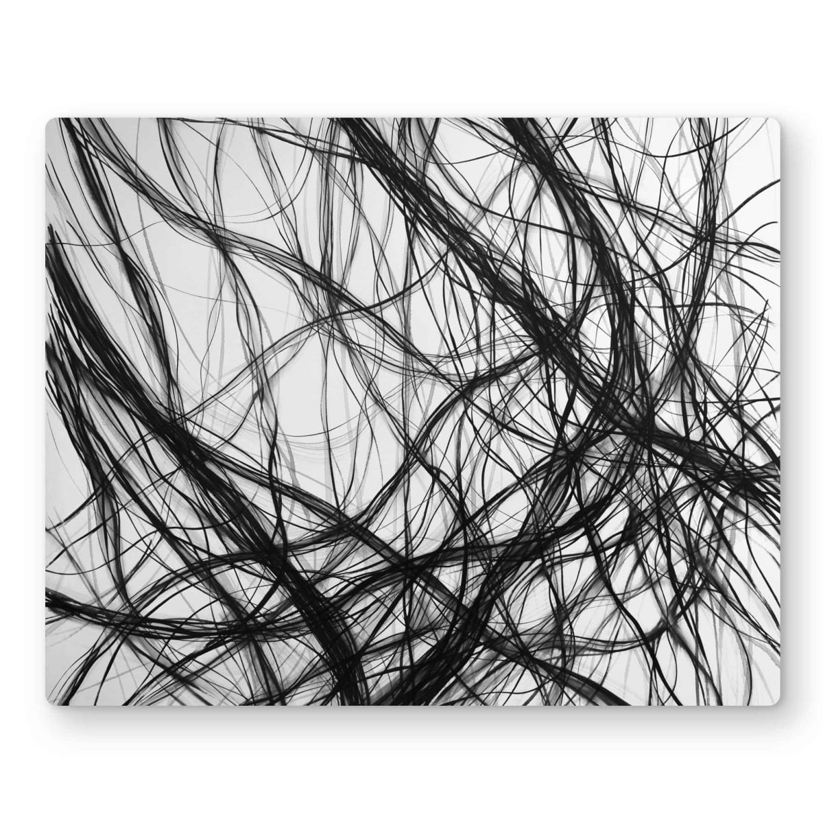 C1MP1620RM7Q1H 16 x 20 in. Connection - Abstract Man Cave Metal Print Wall Art for Home Decor