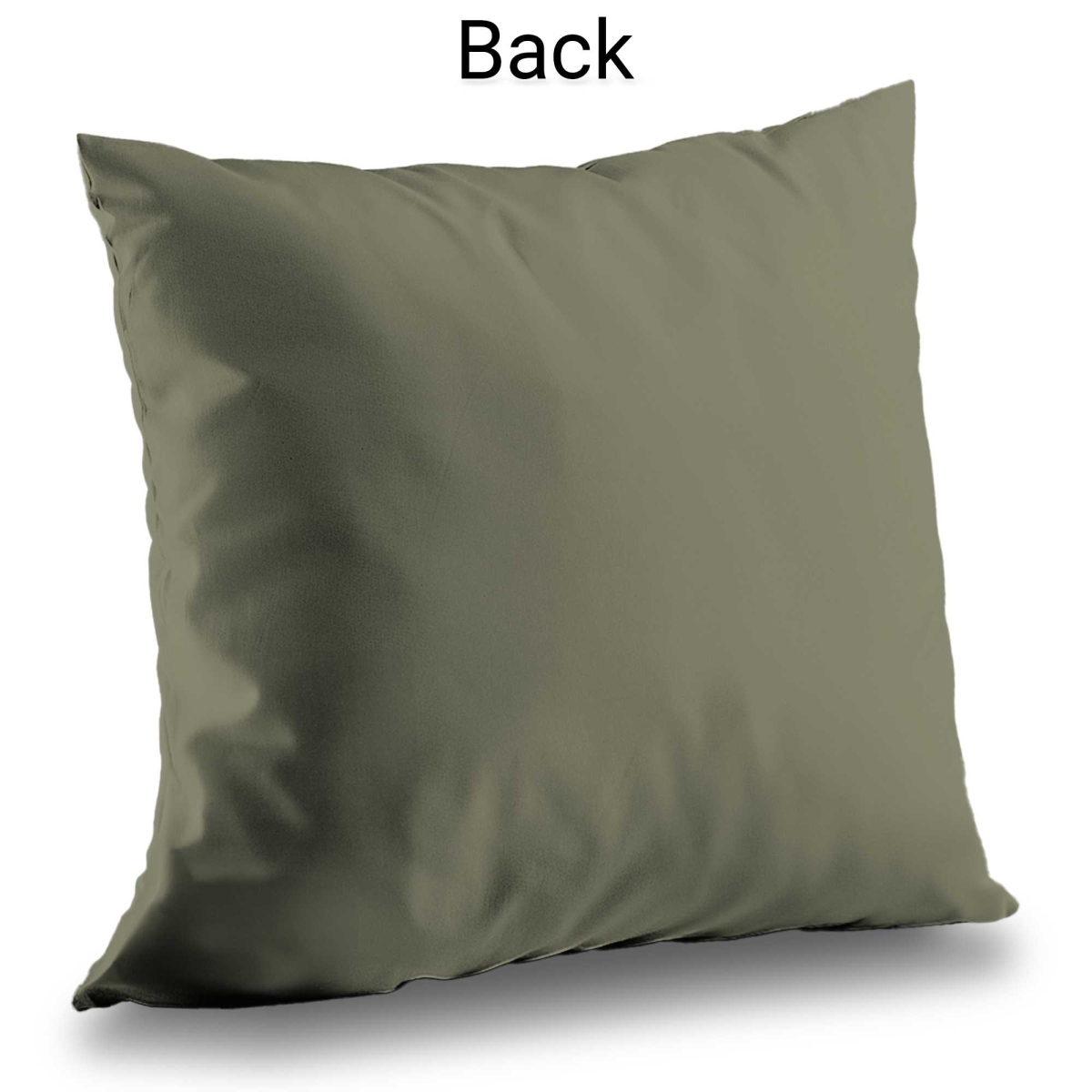 C1PT1818881FRJ 18 x 18 in. Relaxed Seagull Gray Poly Twill Throw Pillow Insert - Home