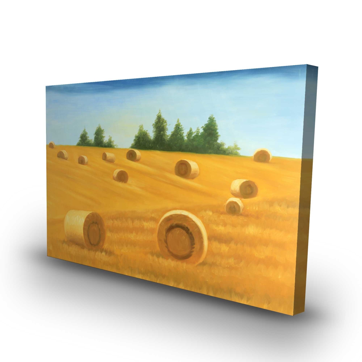 C1RC2436Z6GL0U 24 x 36 in. Landscape of the Countryside - Living Room Green Canvas Art