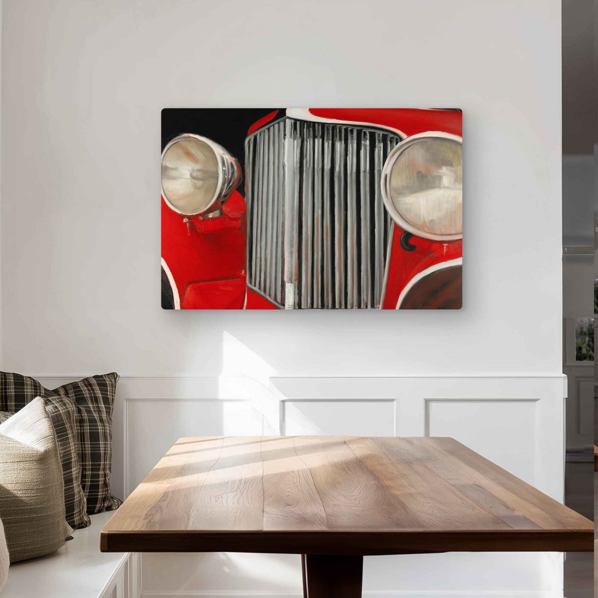 C1MP2436XQL2LP 24 x 36 in. Car of the 50 Closeup - Metal Print Wall Art for Home Decor
