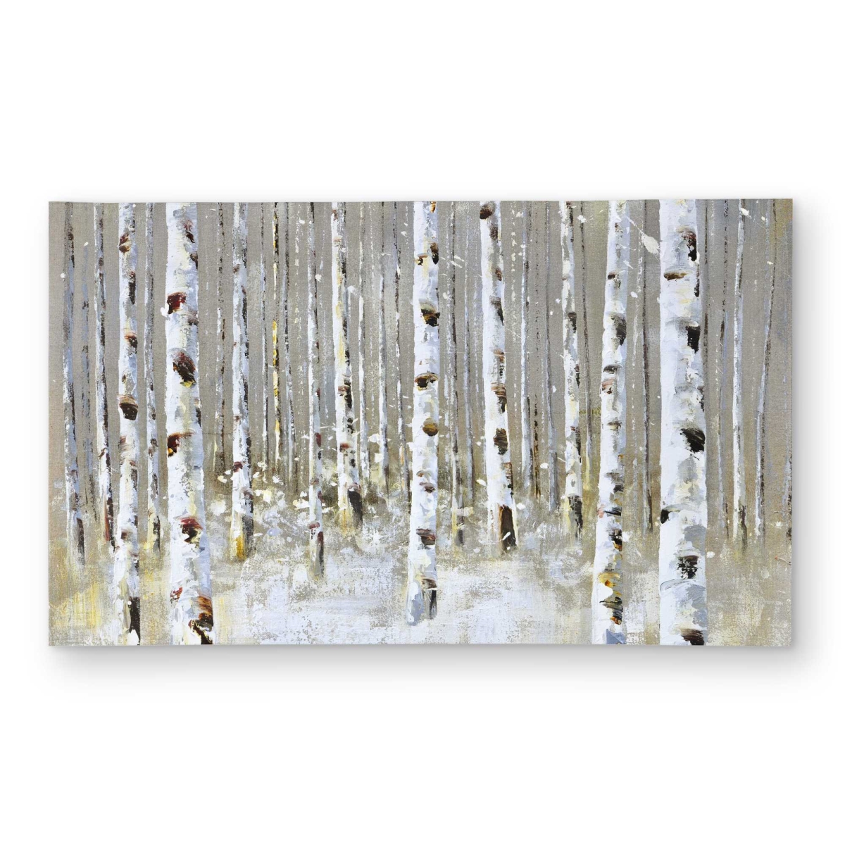 C1ROAR3538SFZQ 3 x 5 ft. Birch Forest by Winter - Brown Seasons Outdoor Rectangle Area Rug