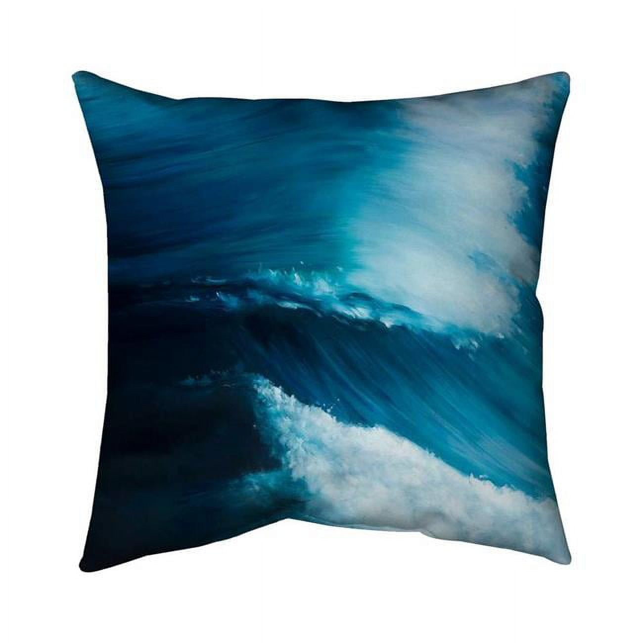 20 x 20 in. Unleashed Sea-Double Sided Print Indoor Pillow