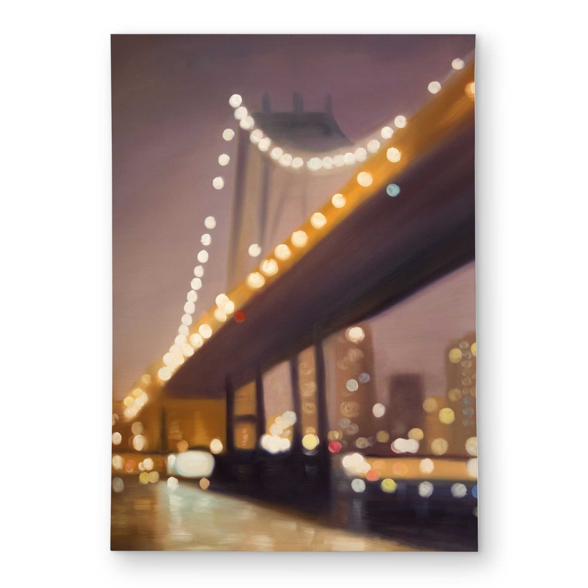 C1ROAR57IKNL21 5 x 7 ft. York At Night - Romantic Gray Outdoor Rectangle Area Rug for Home