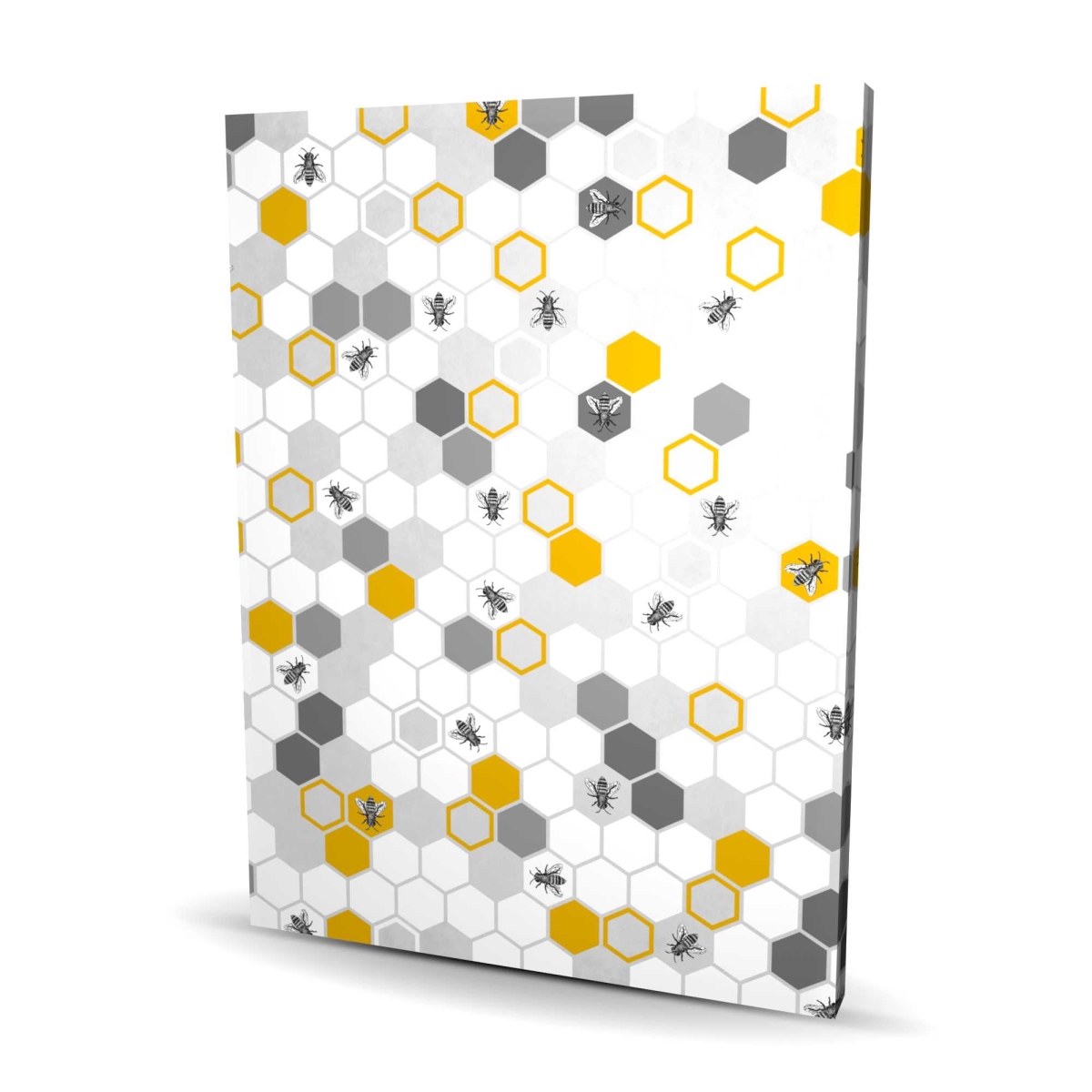C1RC364858JH8G 36 x 48 in. Beehive Pattern - Gold Canvas for Elegant Home Decor