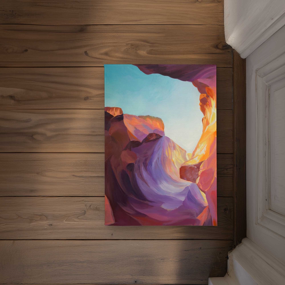 CODM1724CKWSOV 17 x 24 in. Antelope Canyon Door Mat - Minerals Landscapes Home Decor