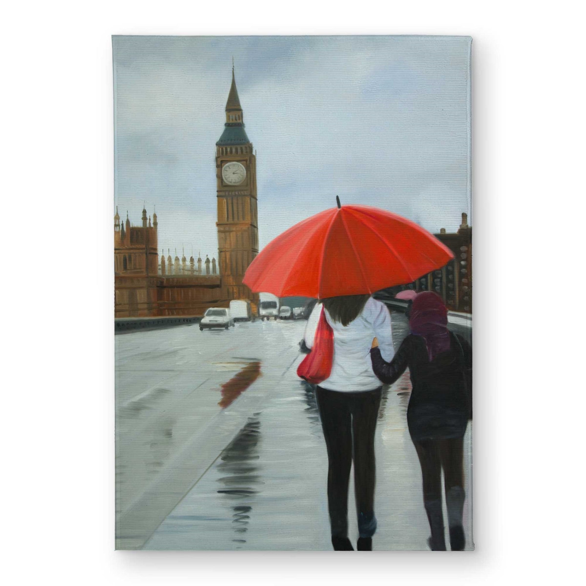 CODM1724L779Q6 17 x 24 in. British Under Umbrella Door Mat - Big Ben Design - Decor