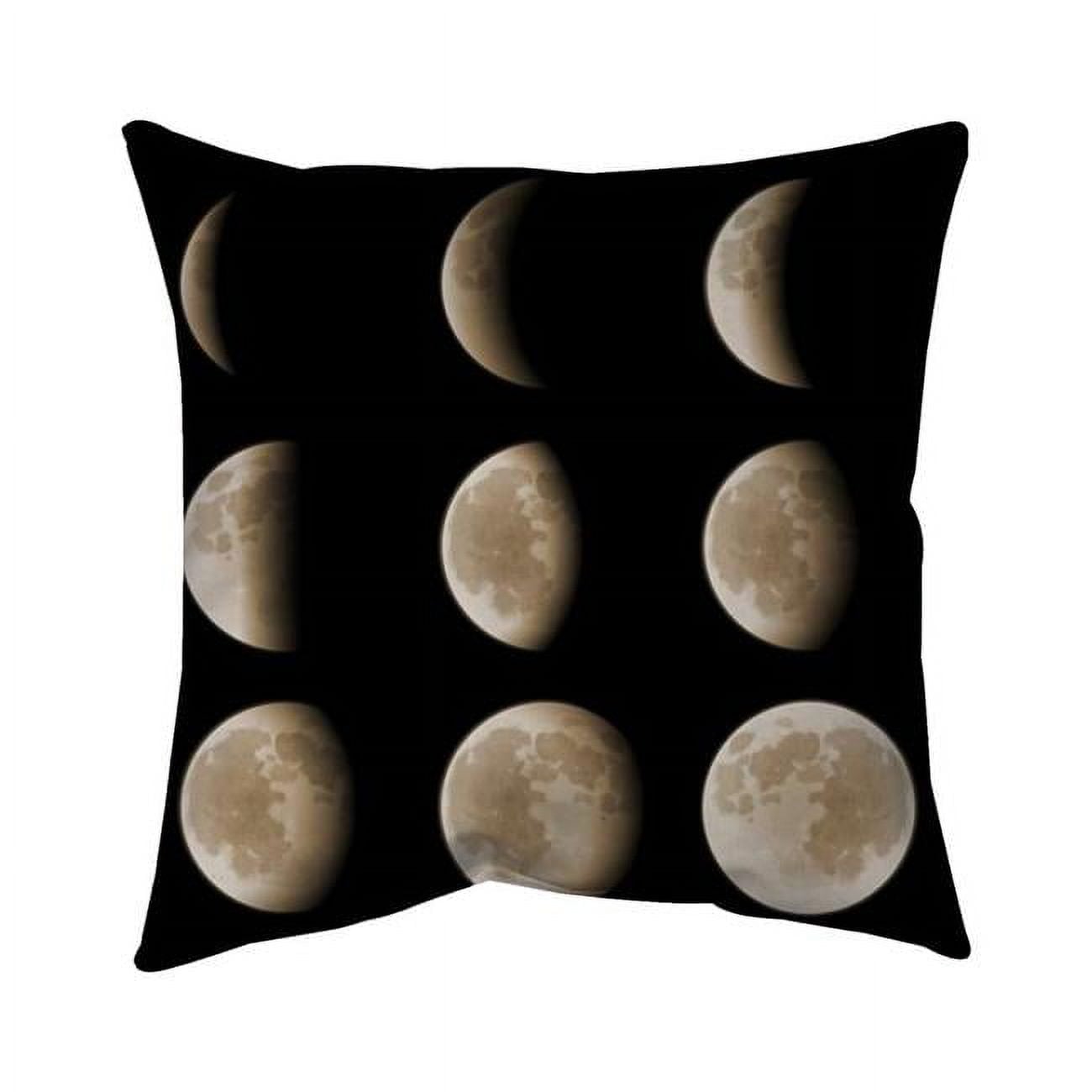 20 x 20 in. Eclipse In Nine Phases-Double Sided Print Indoor Pillow