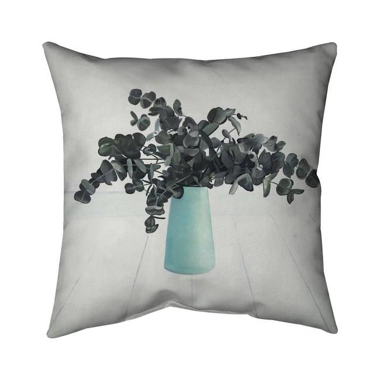 20 x 20 in. Bouquet of Eucalyptus-Double Sided Print Indoor Pillow