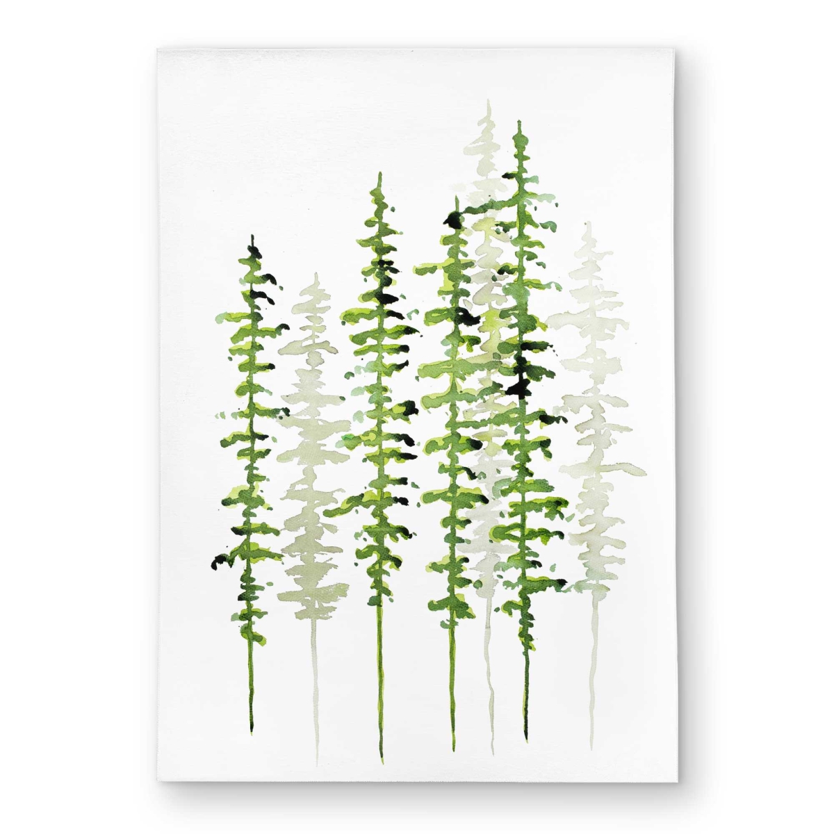 C1ROAR57VTDHWN 5 x 7 ft. Slim Trees Outdoor Rectangle Area Rug - Stylish Home Decor Accent