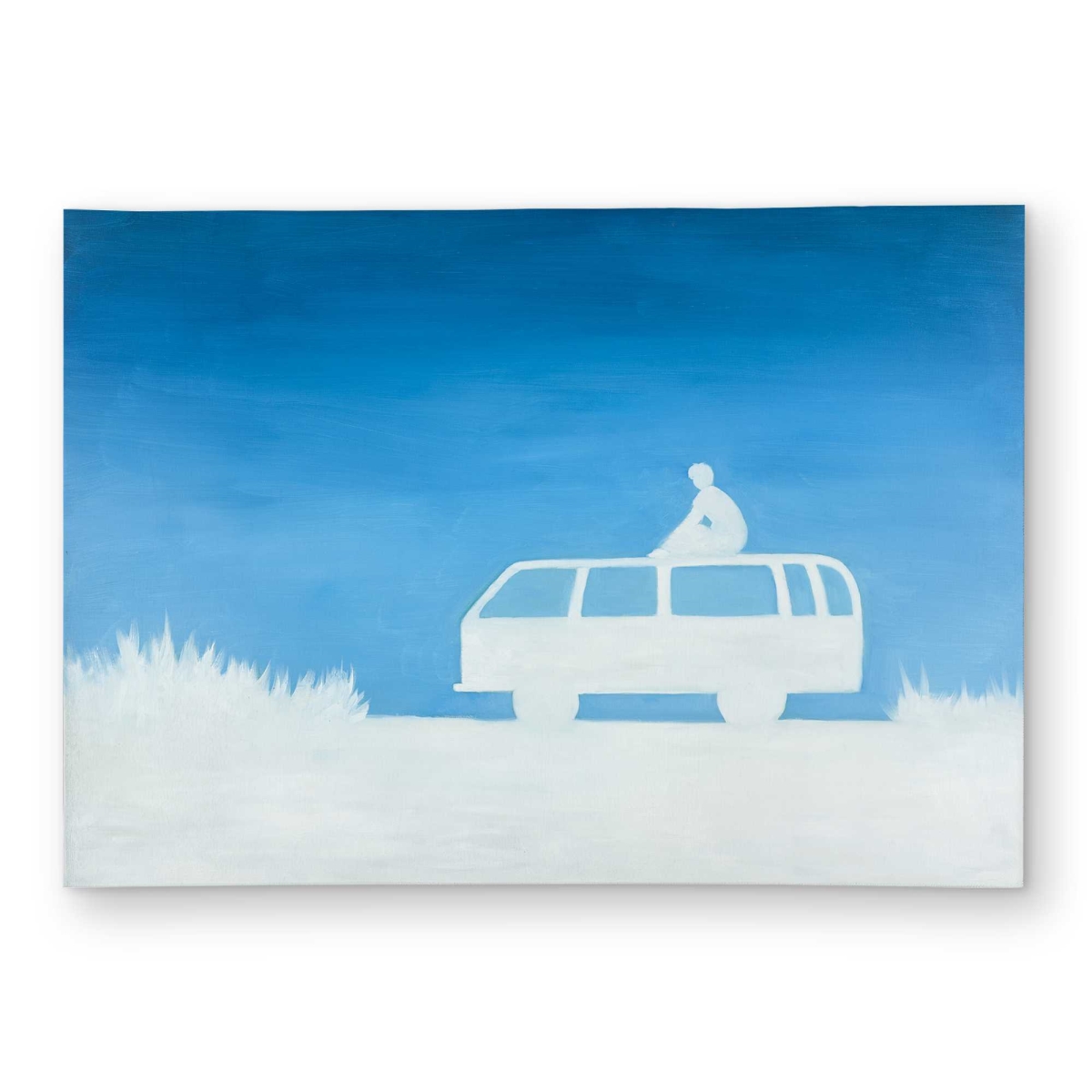 C1ROAR57ZKEXZM 5 x 7 ft. Relax Camping Car - Man Illustrative Outdoor Rectangle Area Rug