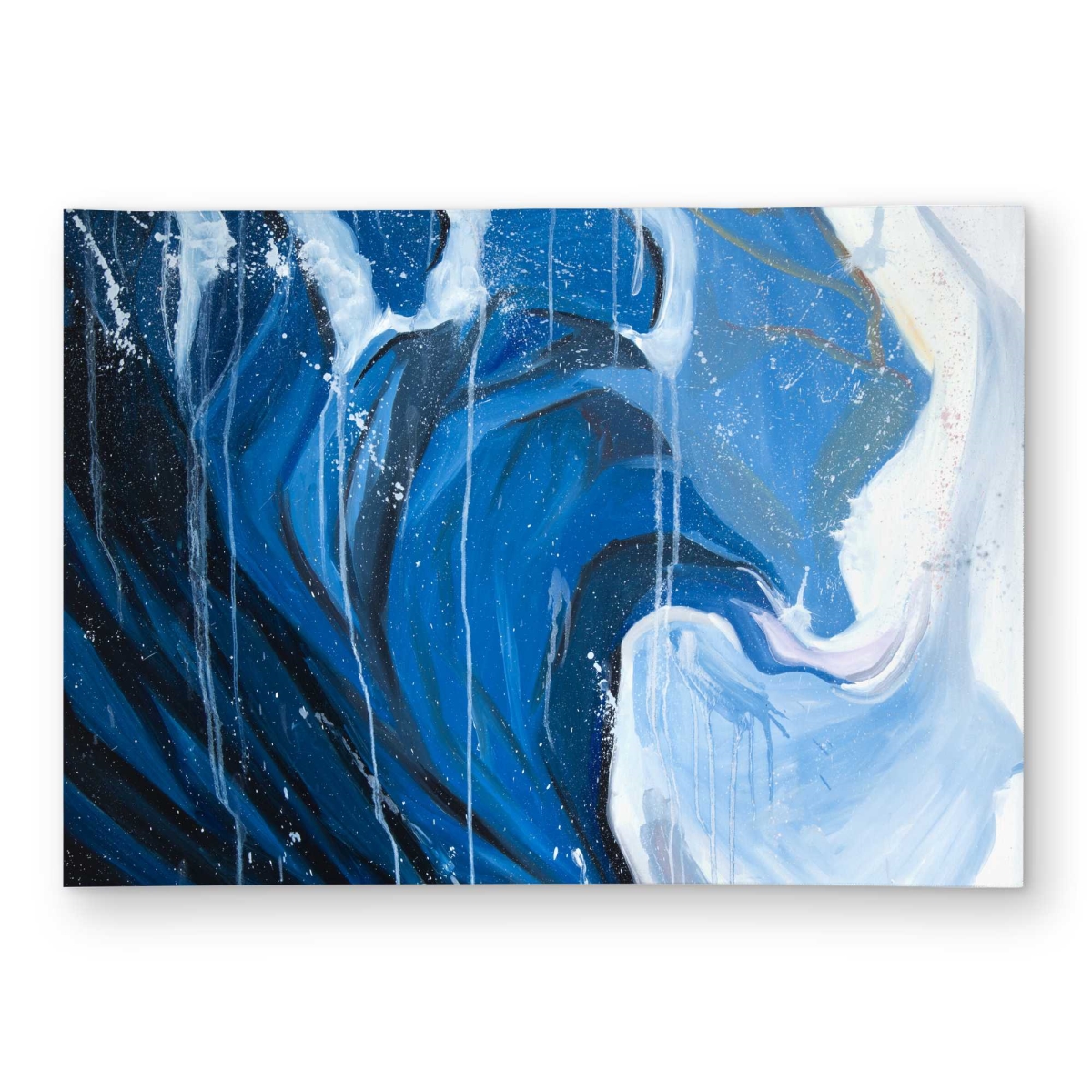 C1ROAR5752BVWG 5 x 7 ft. Abstract Wave in Motion - Marine Bathroom Outdoor Rectangle Area Rug