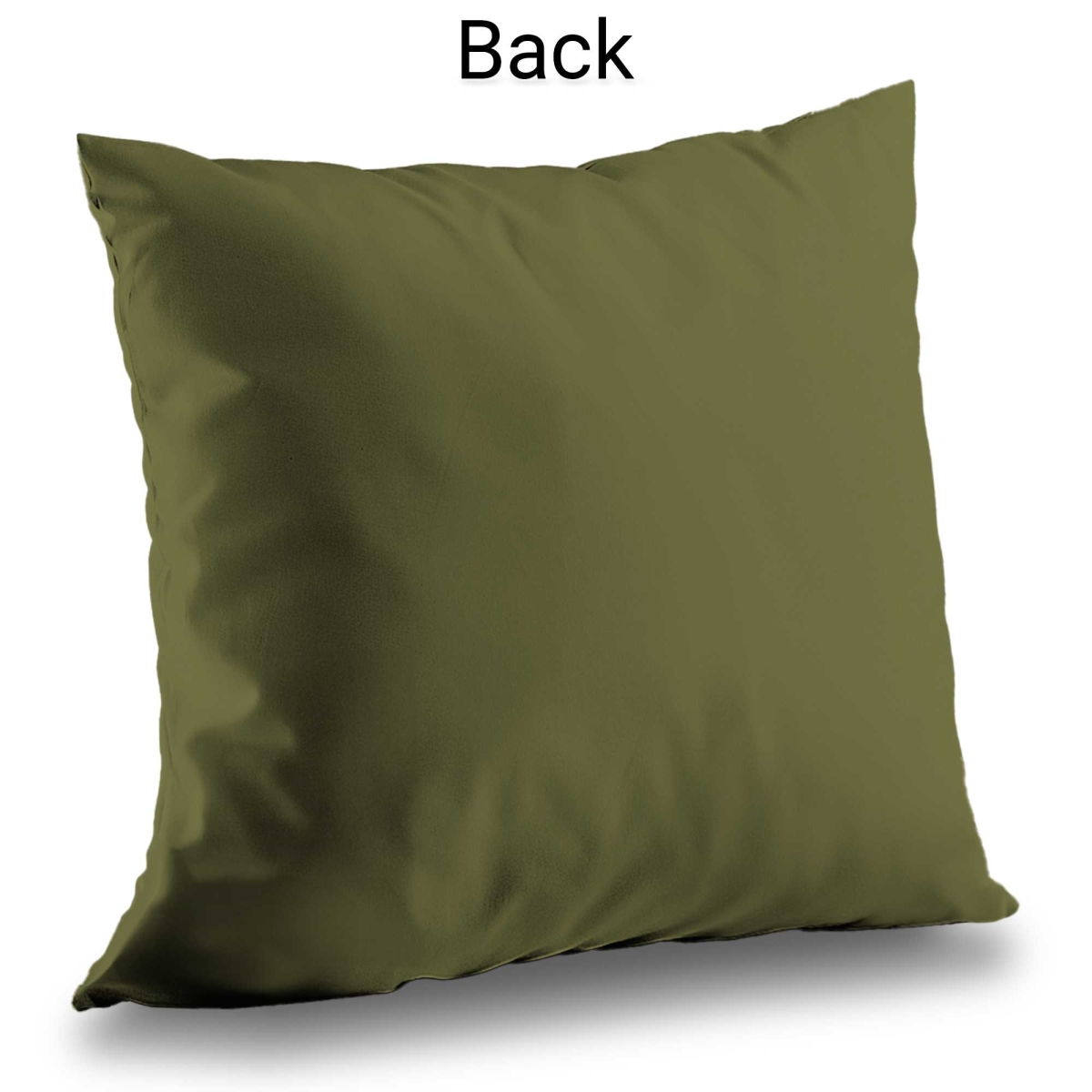 C1PT2020X2LN86 20 x 20 in. Christmas Tree Pattern Green Poly Twill Throw Pillow - Decor