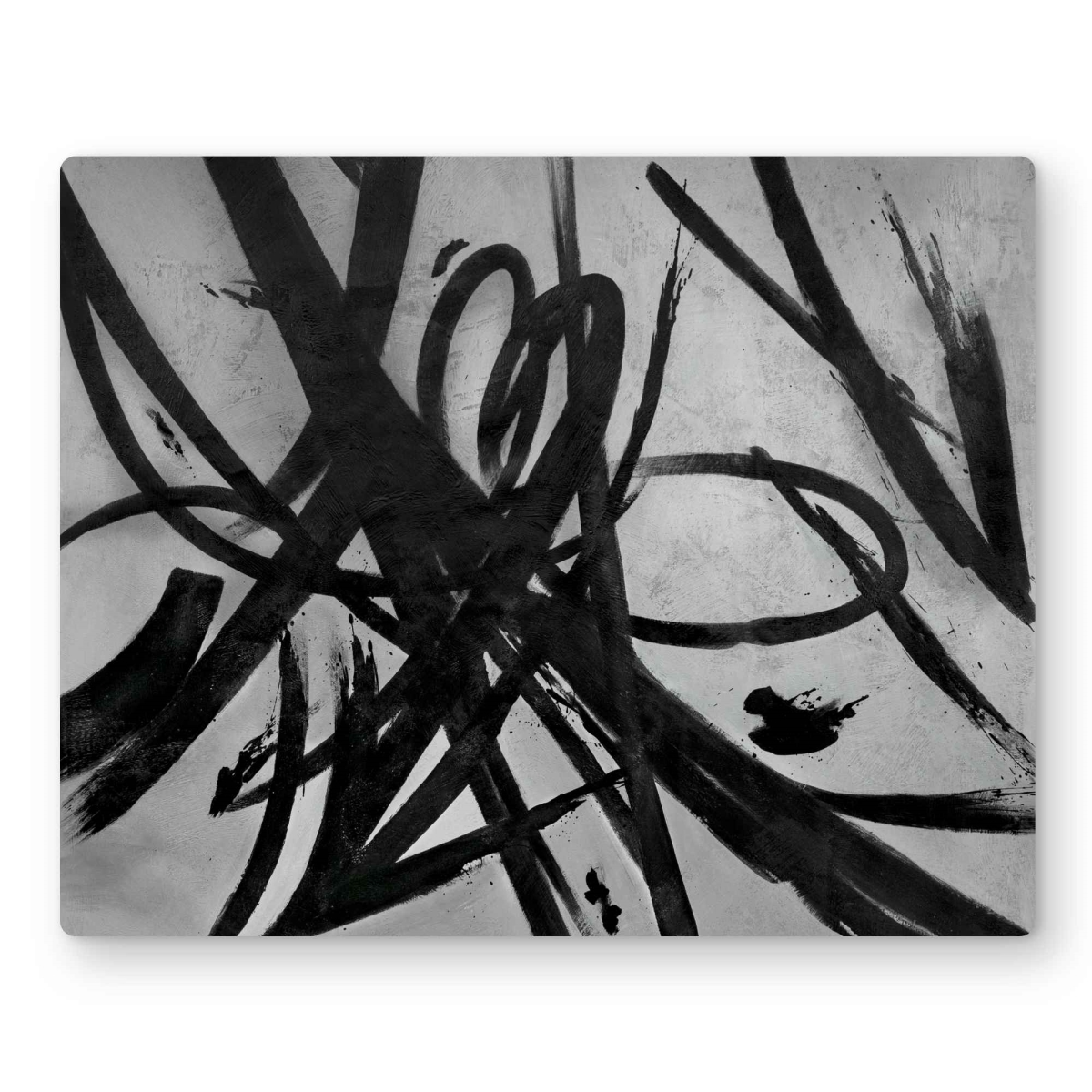 C1MP1620Y6MZZC 16 x 20 in. Circular Strokes - Man Cave Shapes Metal Print Wall Art for Home