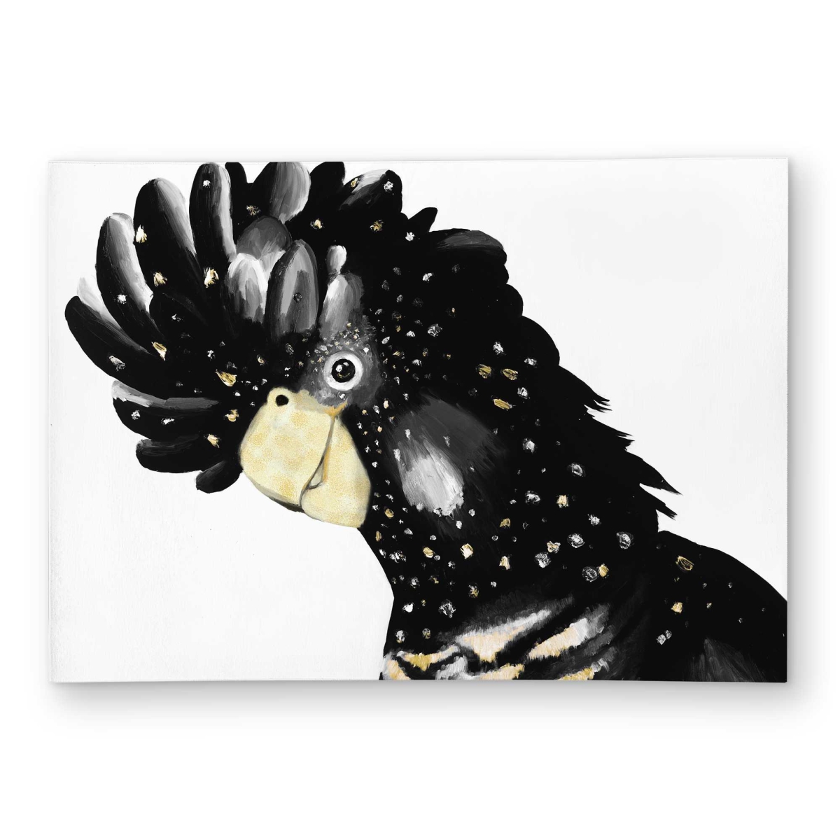 C1ROAR57II0BWT 5 x 7 ft. Cockatoo Parrot Rectangle Area Rug - Animals Livingroom Outdoor Decor