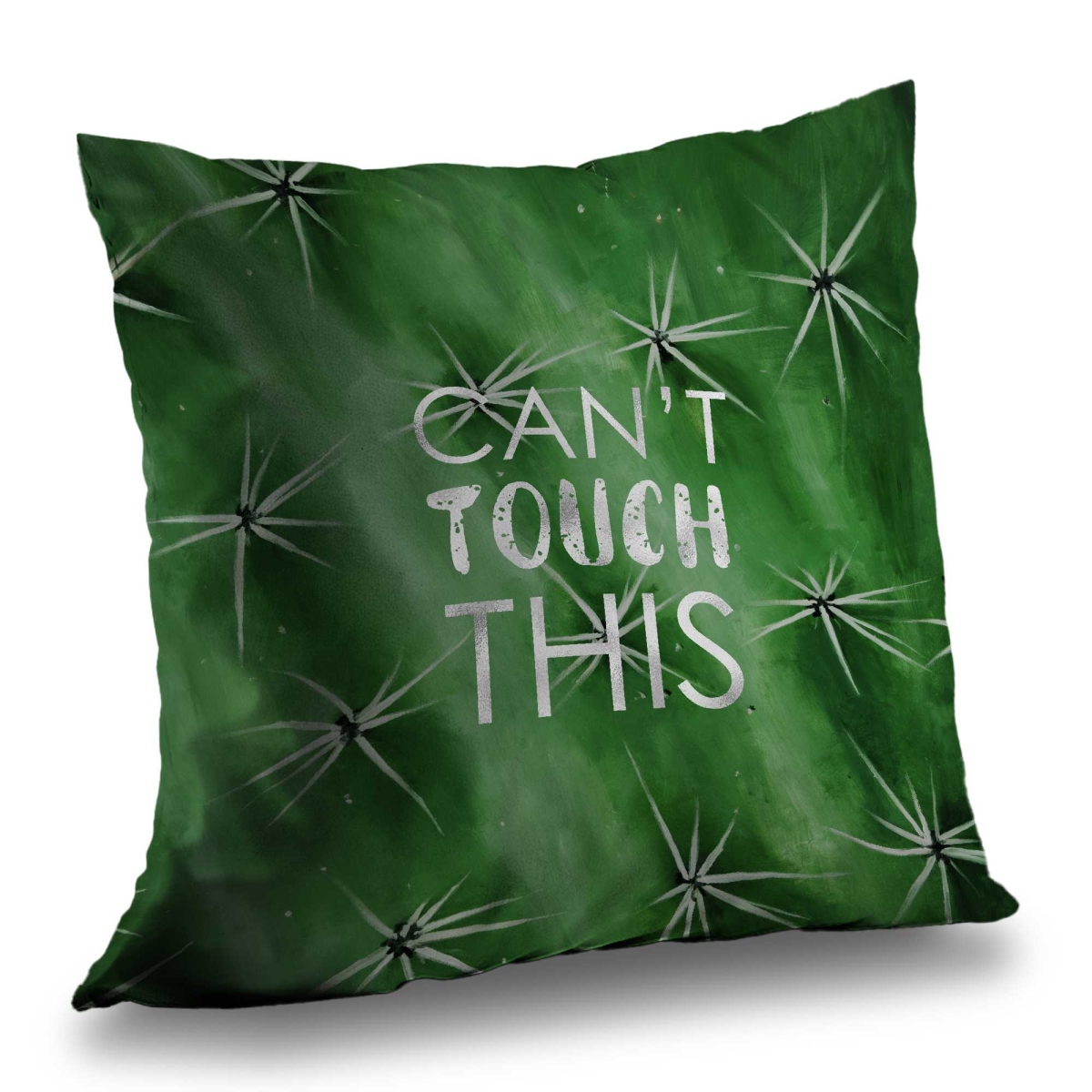 C1PC1414X161PF 14 x 14 in. Cant Touch This - Office Exotic Poly Twill Throw - Decor