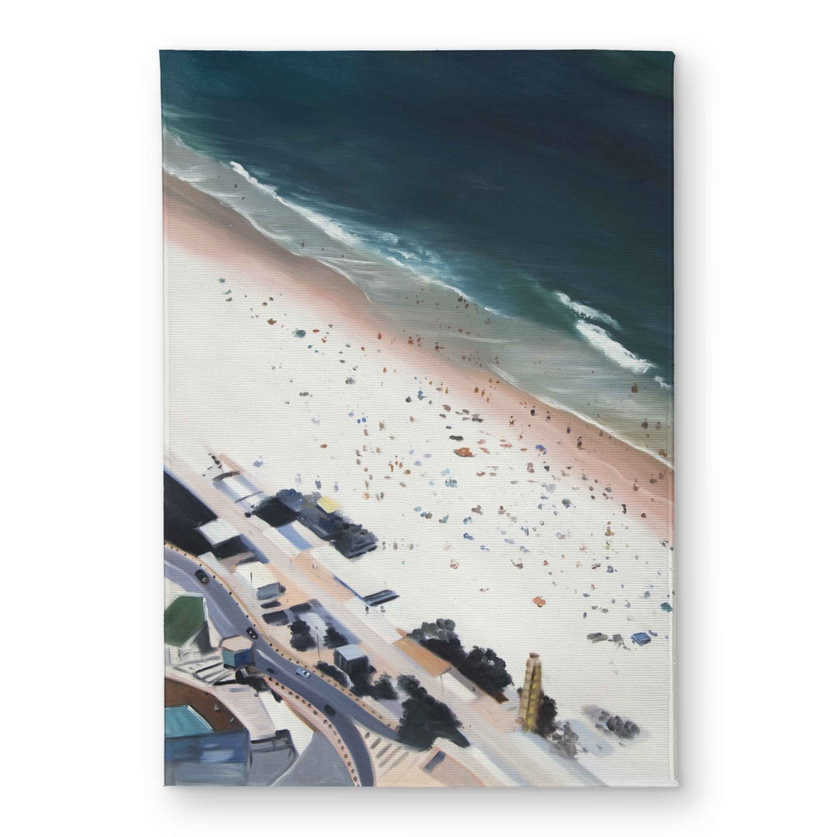 CODM1724U0SUXF 17 x 24 in. Hot Day at the Beach Turquoise Indoor & Outdoor Door Mat