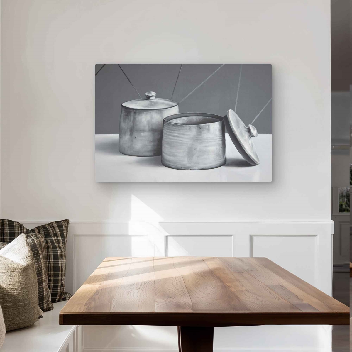 C1MP243605TBCL 24 x 36 in. Old Pot with Lid Wall Art - Kitchen Still Life Metal Print