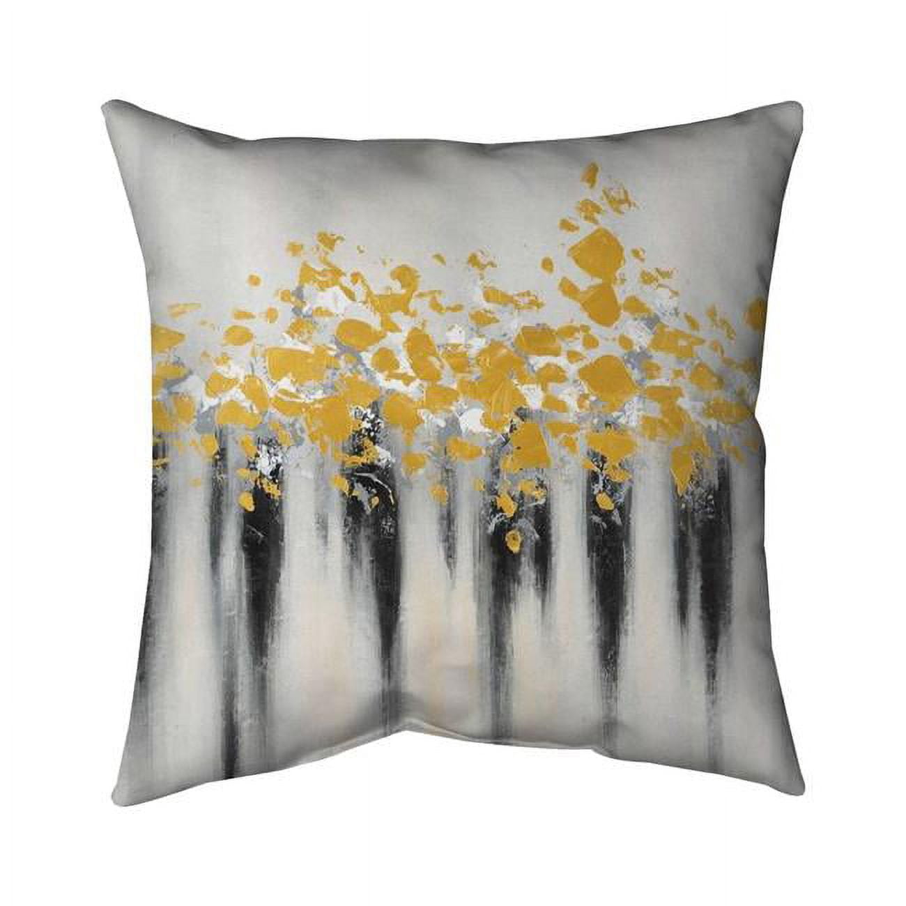26 x 26 in. Small Golden Spots-Double Sided Print Indoor Pillow