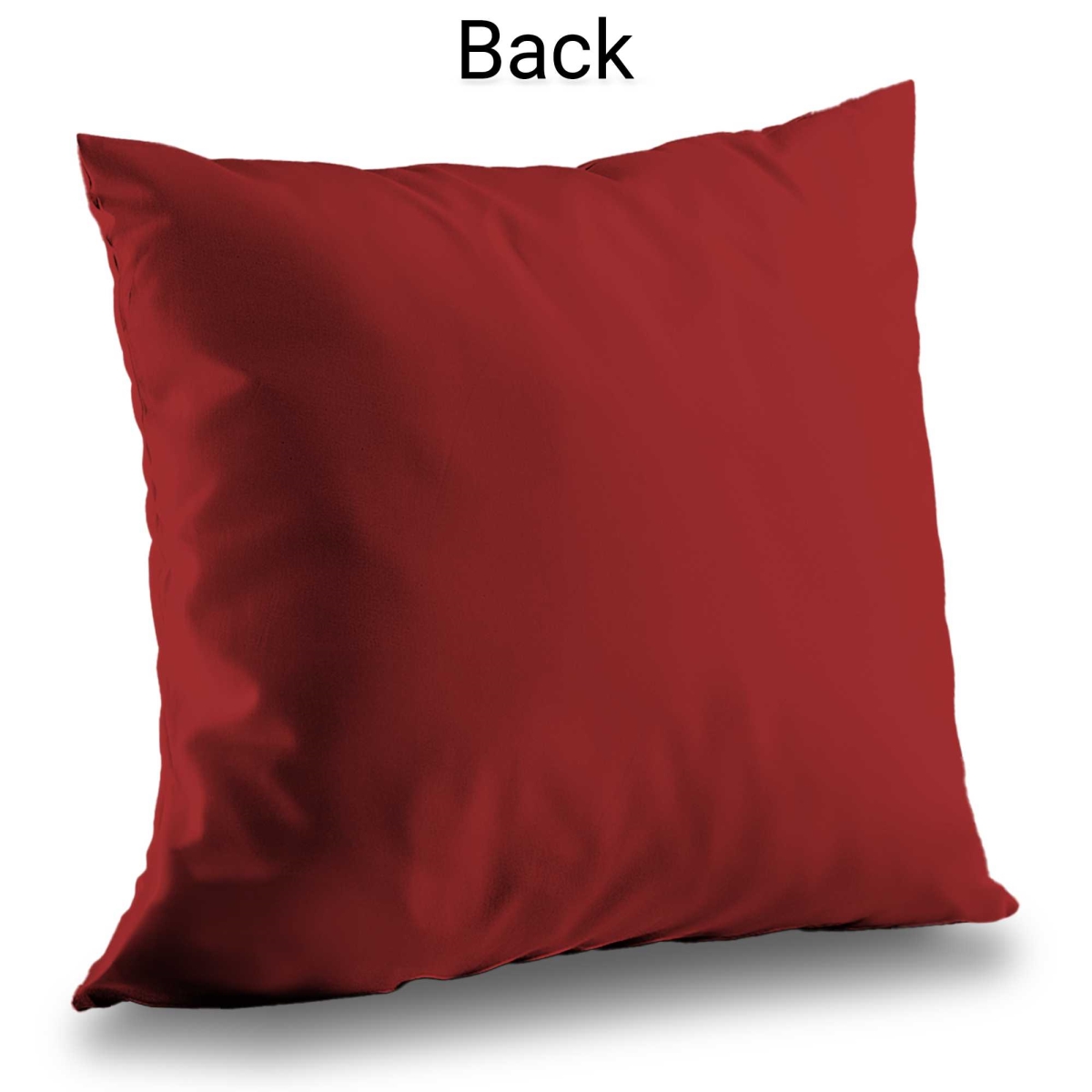C1PC1414E8LI7K 14 x 14 in. Lilies with Fall Colors - Red Poly Twill Throw