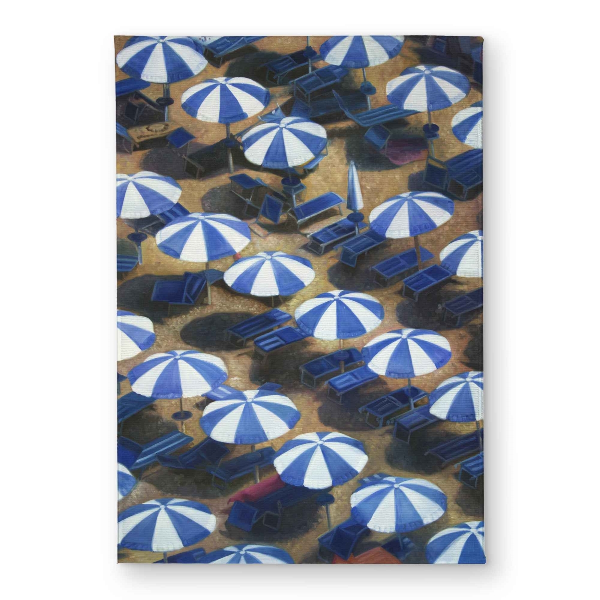 CODM1724F0K496 17 x 24 in. Beach Umbrellas Indoor & Outdoor Door Mat - Coastal Home Decor