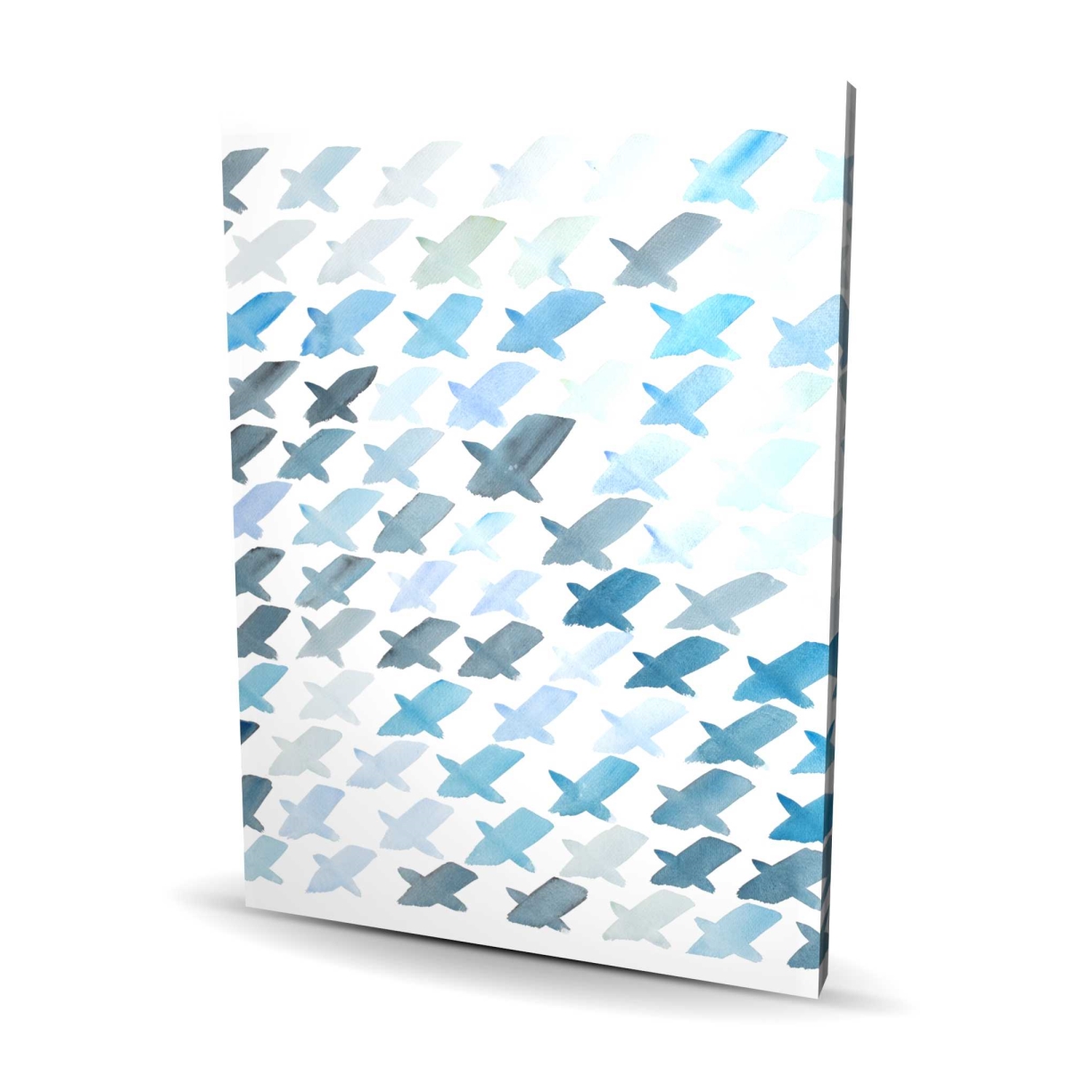 C1RC36486SUNX2 36 x 48 in. X Pattern - Abstract Shapes Canvas Art for Home Decor