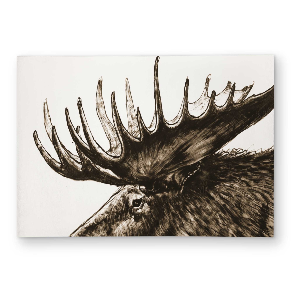 C1ROAR57Z71CMP 5 x 7 ft. Moose Plume Sepia - Livingroom Brown Outdoor Rectangle Area Rug