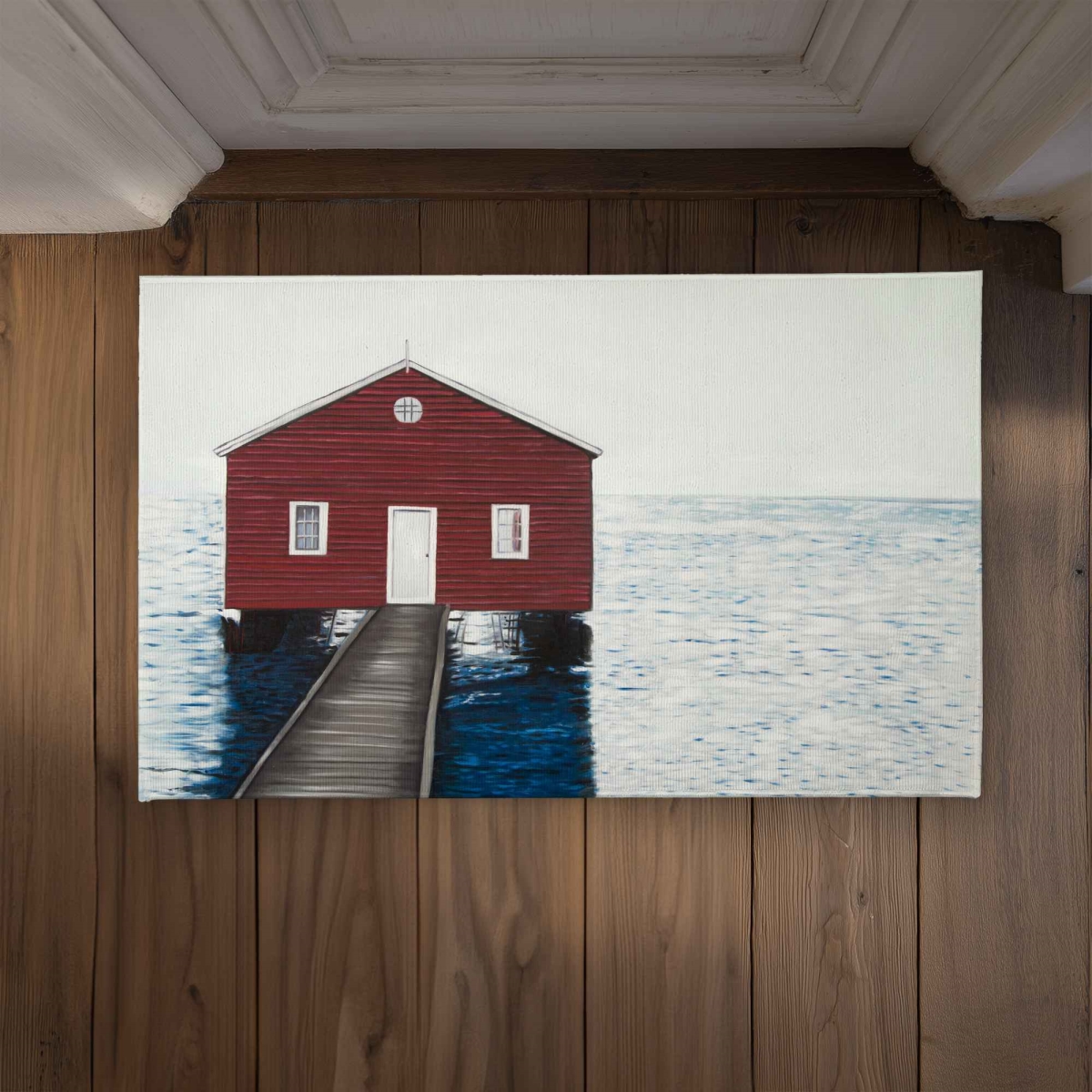 CODM21341RONTS 21 x 34 in. Boathouse Coastal Marine Indoor & Outdoor Door Mat - Decor