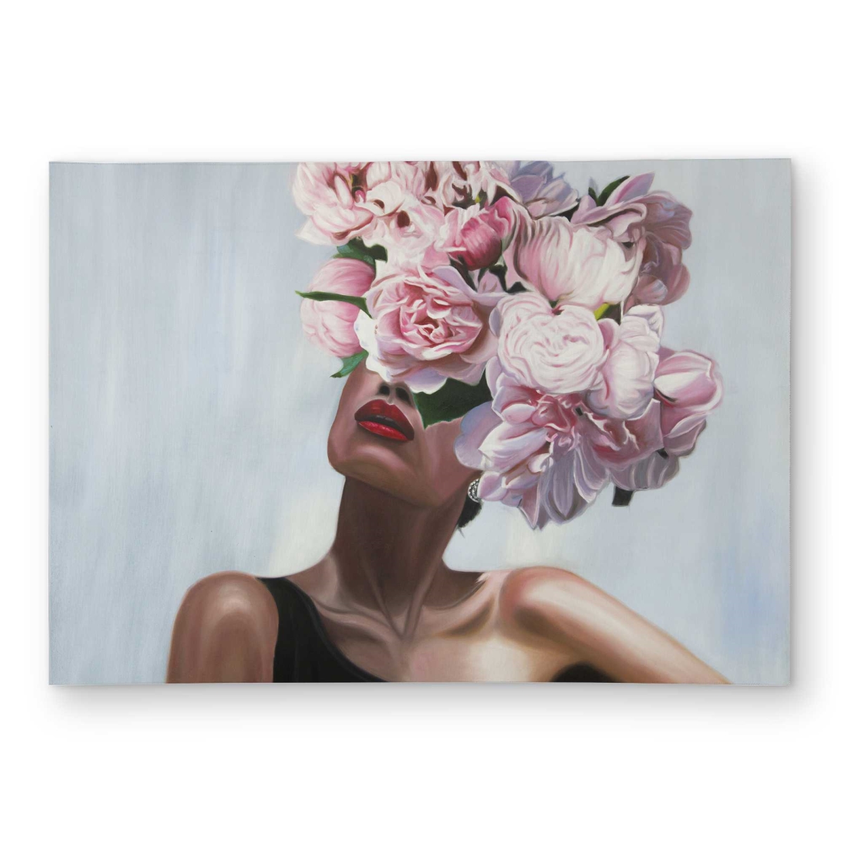 C1ROAR57UKYOVC 5 x 7 ft. See Life in Flowers - Hyperrealist Flowers Outdoor Rectangle Area Rug