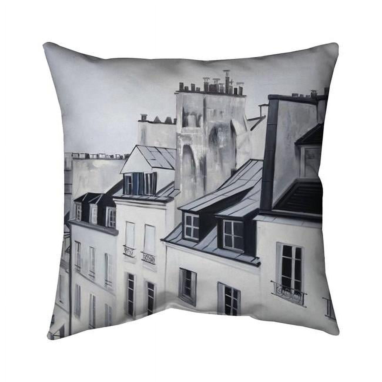 26 x 26 in. Historical Buildings-Double Sided Print Indoor Pillow