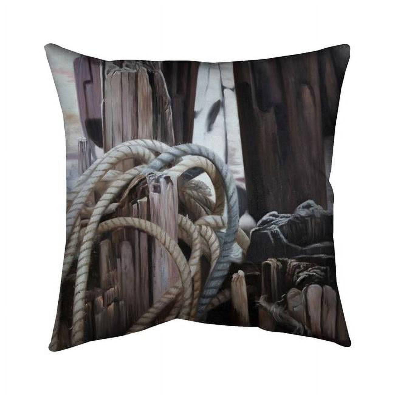 26 x 26 in. Driftwood-Double Sided Print Indoor Pillow