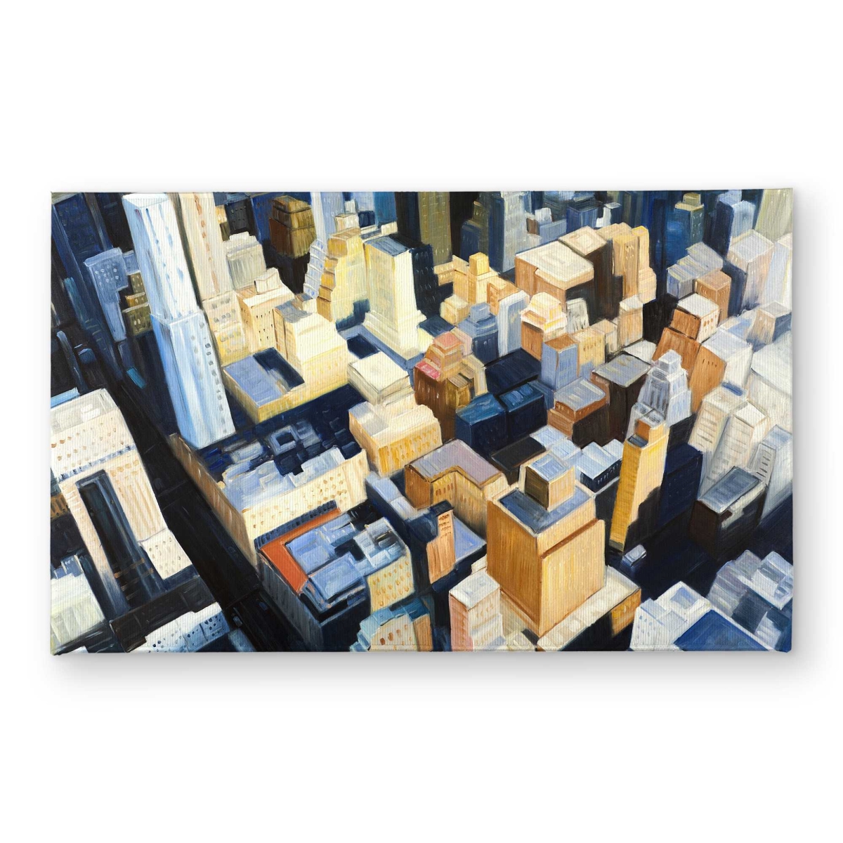 CODM2134TDE1BZ Manhattan View Empire State Building Door Mat - Home Decor - 21 x 34 in.