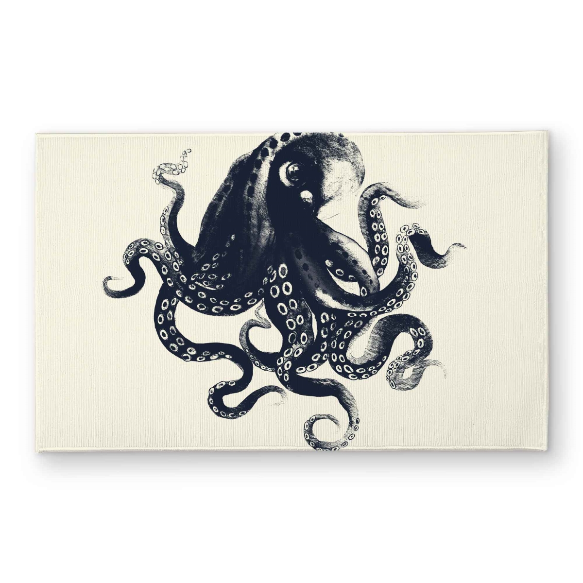 CODM2134ZK5DPF 21 x 34 in. Octopus Kitchen Aquatic Animals Door Mat - Home Decor