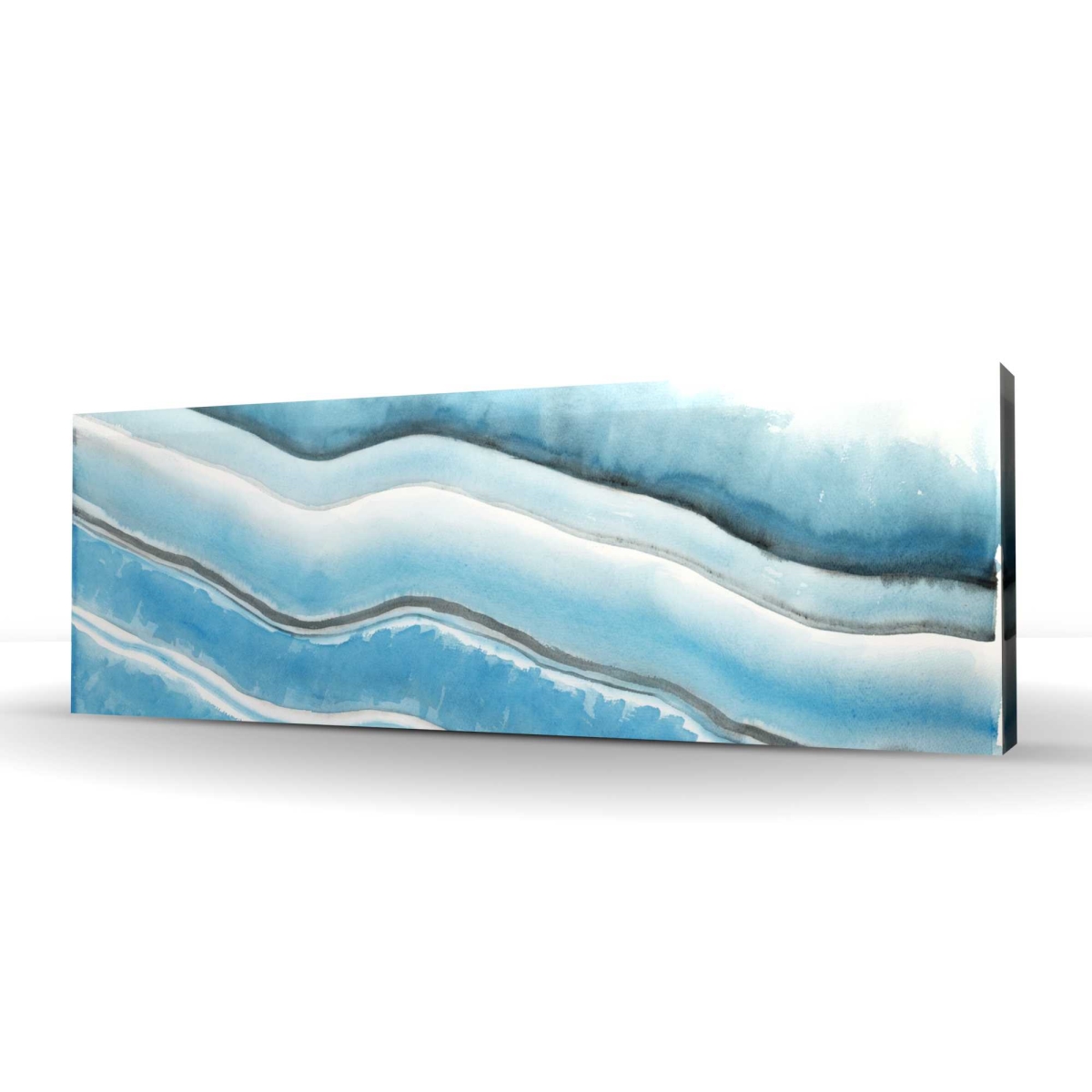 C1RC2060HJ5CDH 20 x 60 in. Textured Geode - Illustrative Minerals Canvas for Home Decor